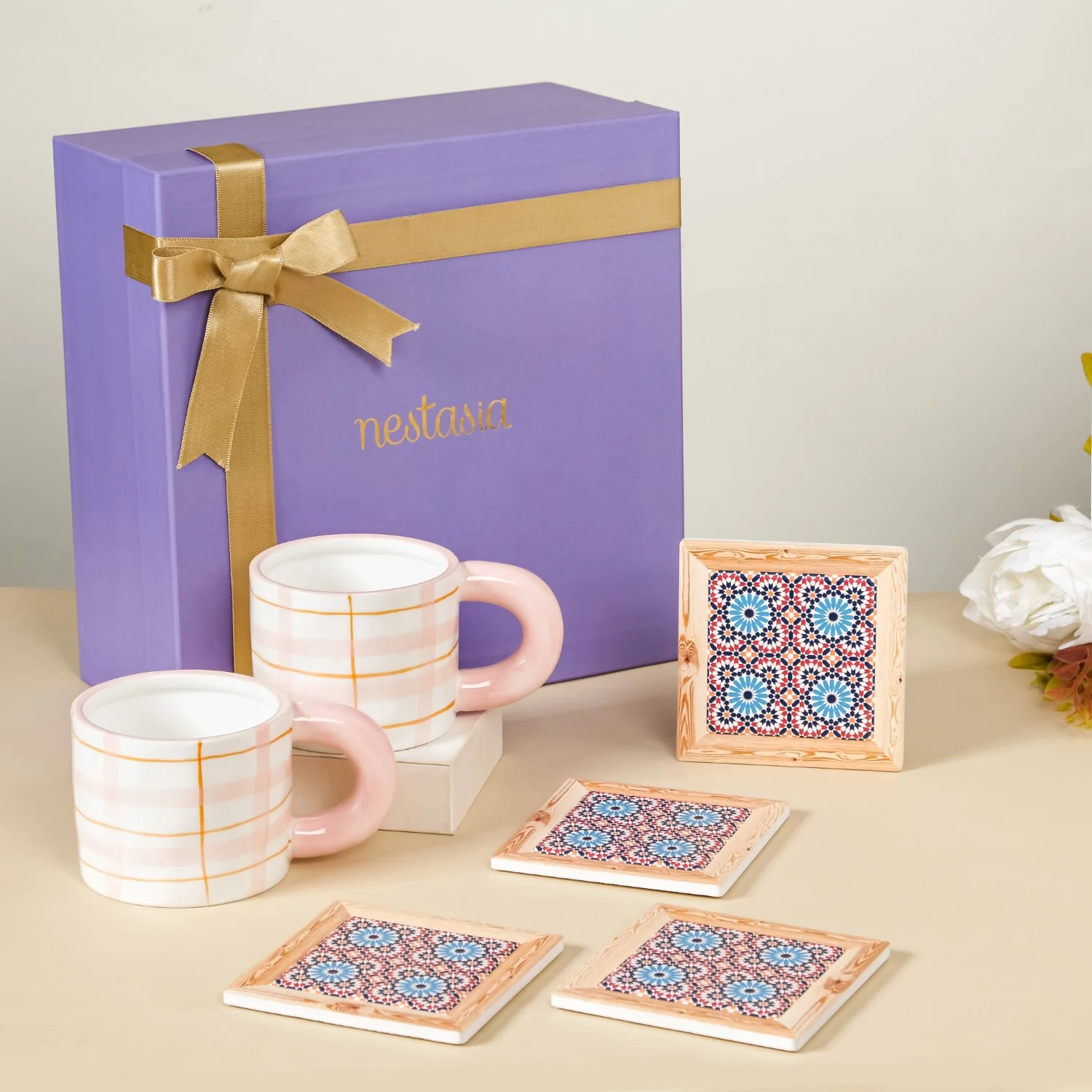 Lavender Raksha Bandhan Hamper Set Of 6 - Image 11