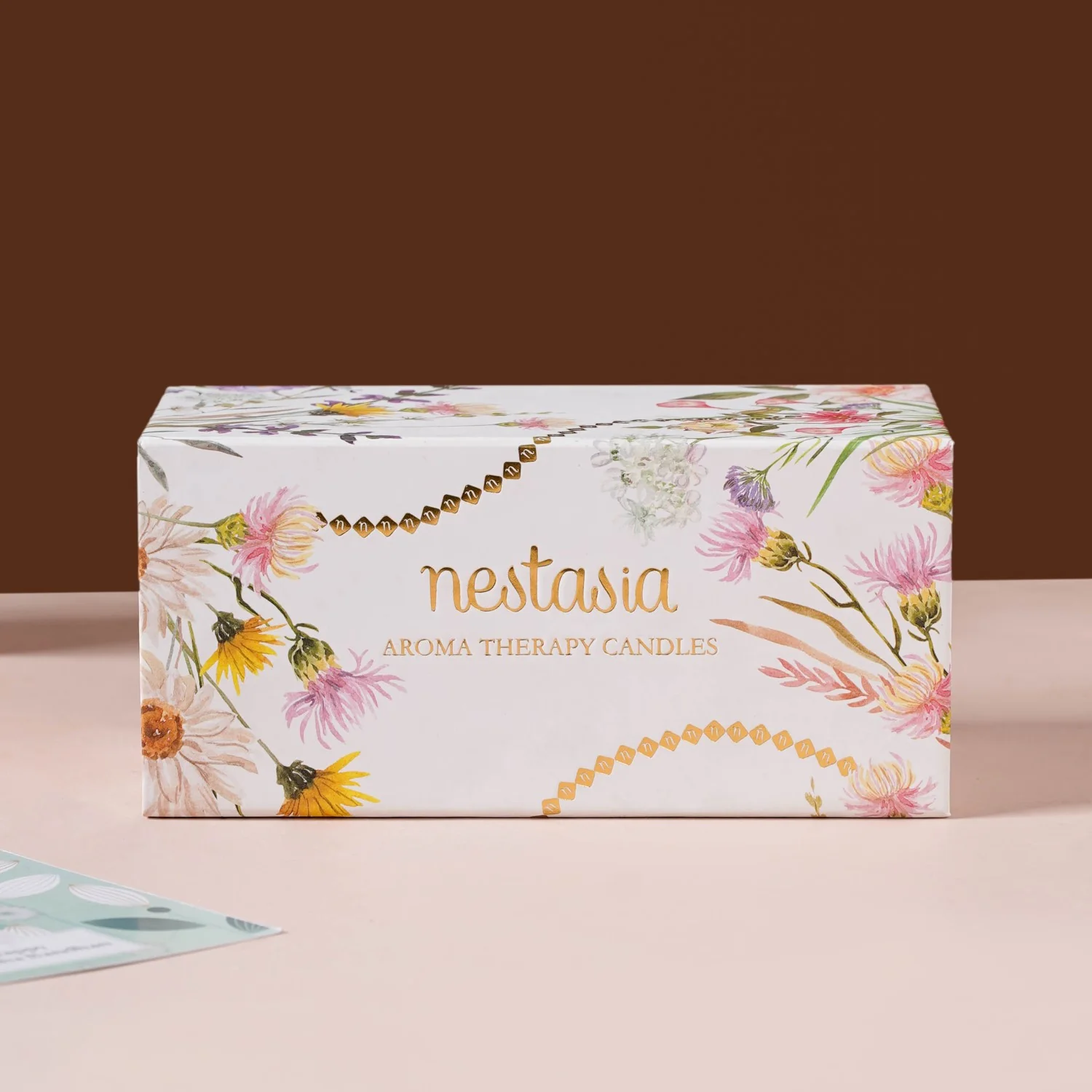Leaf Cluster Rakhi Lumba Gift Set - Image 5