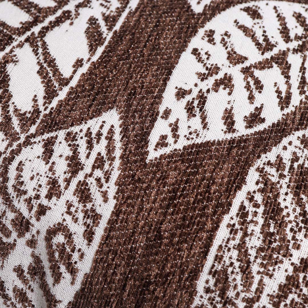 Leaf Cushion Cover Brown - Image 4