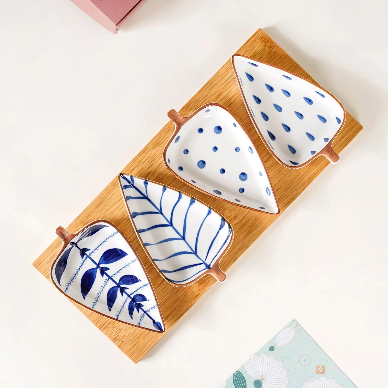 Leaf Platter Rakhi Lumba Gift Hamper - Image 5