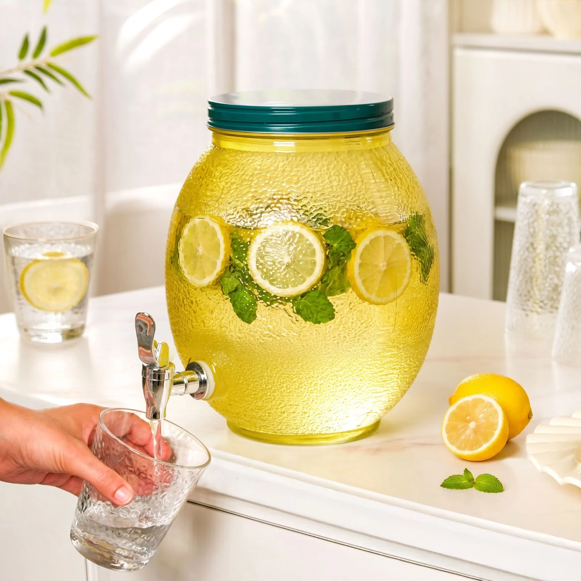Lemon Drink Dispenser 6000ml - Image 3