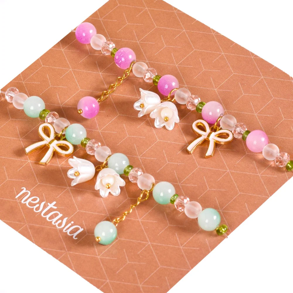 Lily Of The Valley Charm Bracelet Set Of 2 - Image 4