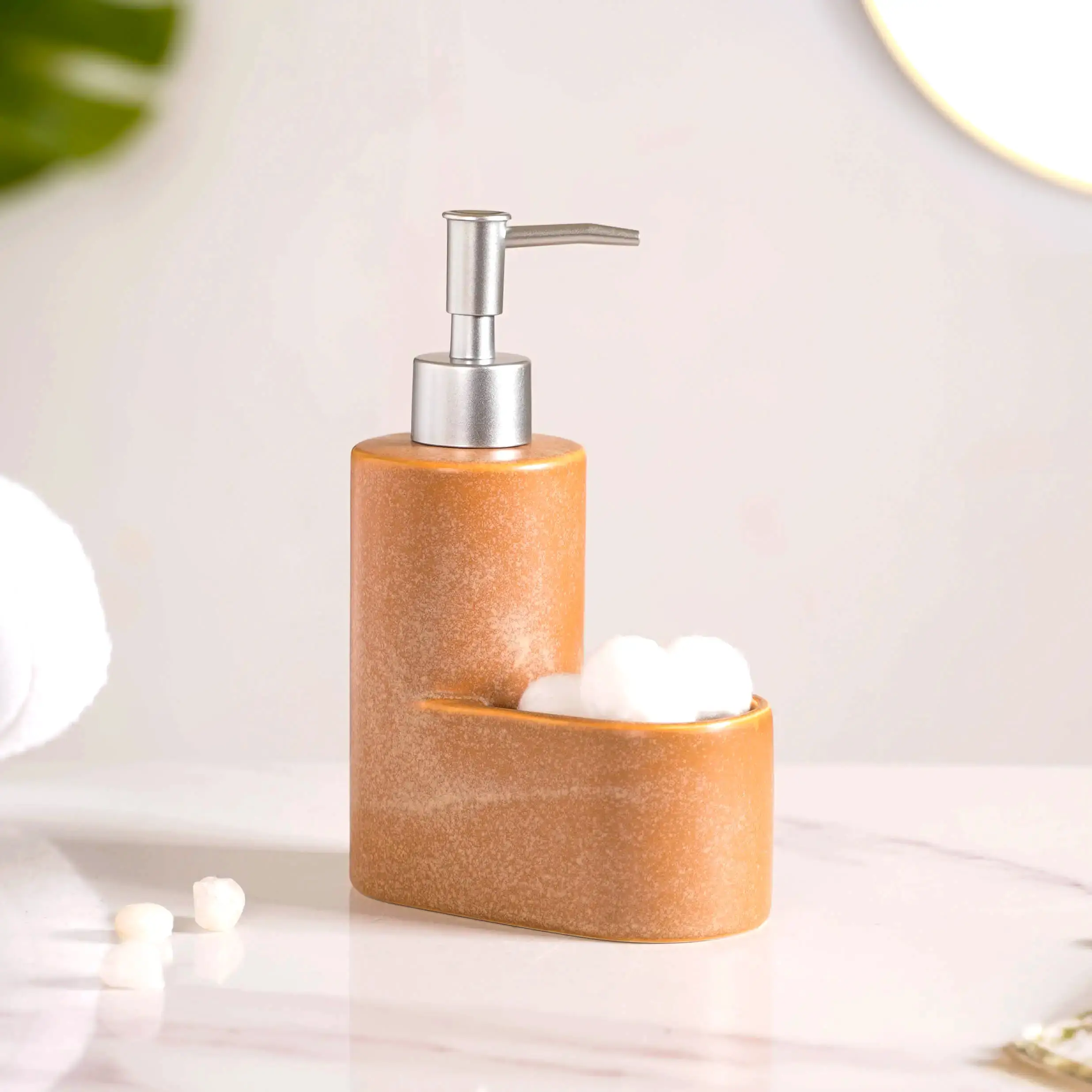 Liquid Soap Dispenser With Holder - Image 3