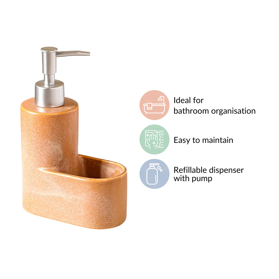 Liquid Soap Dispenser With Holder - Image 5