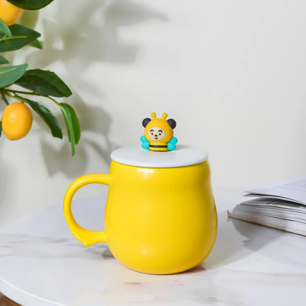 Honey Bee Coffee Mug Yellow 350 ml - Image 6