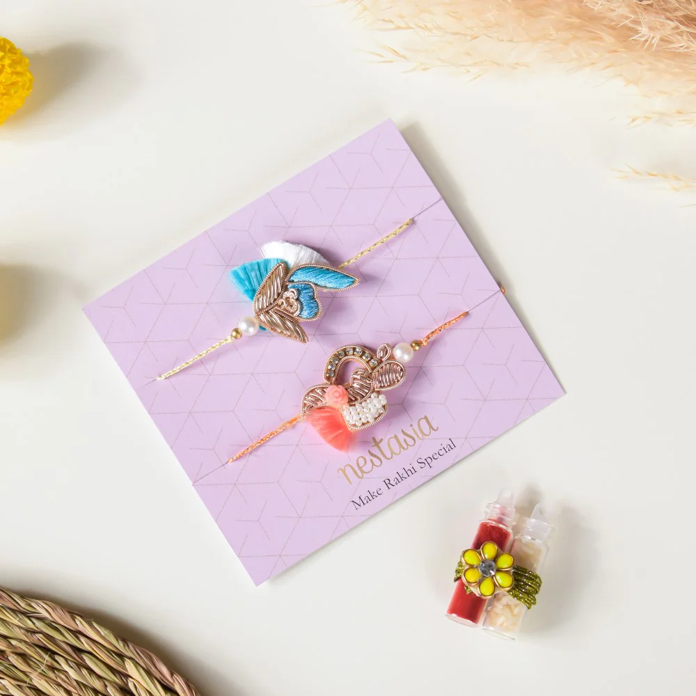 Live Like A Monk Rakhi Gift Set Of 3 - Image 6