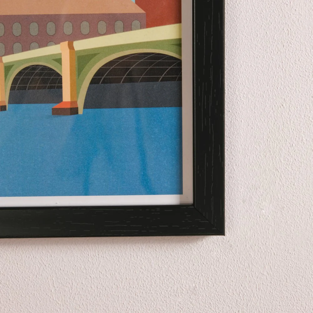 London City Wall Art With Frame 13x9 Inch - Image 6