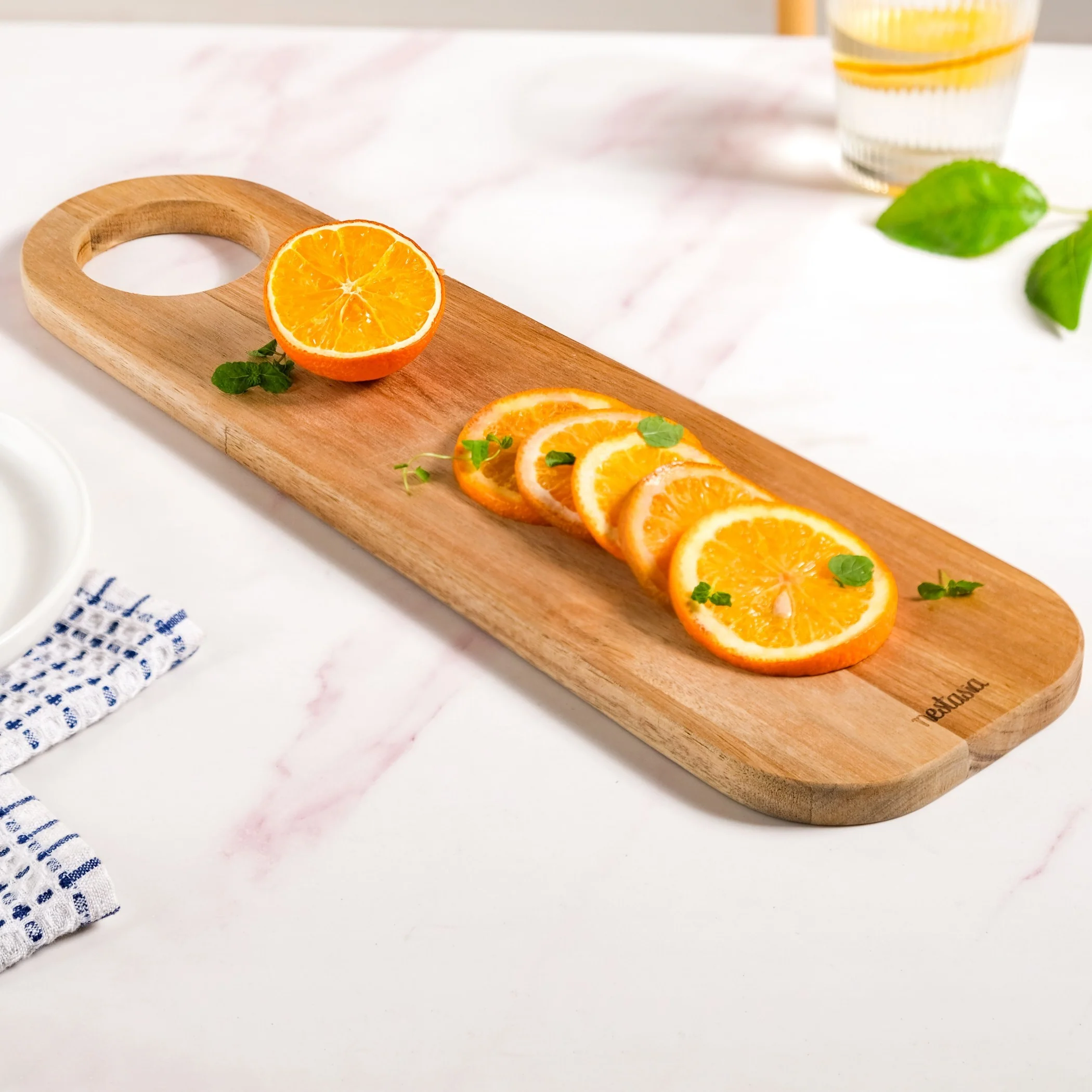 Long Charcuterie Serving Board 17 Inch - Image 2
