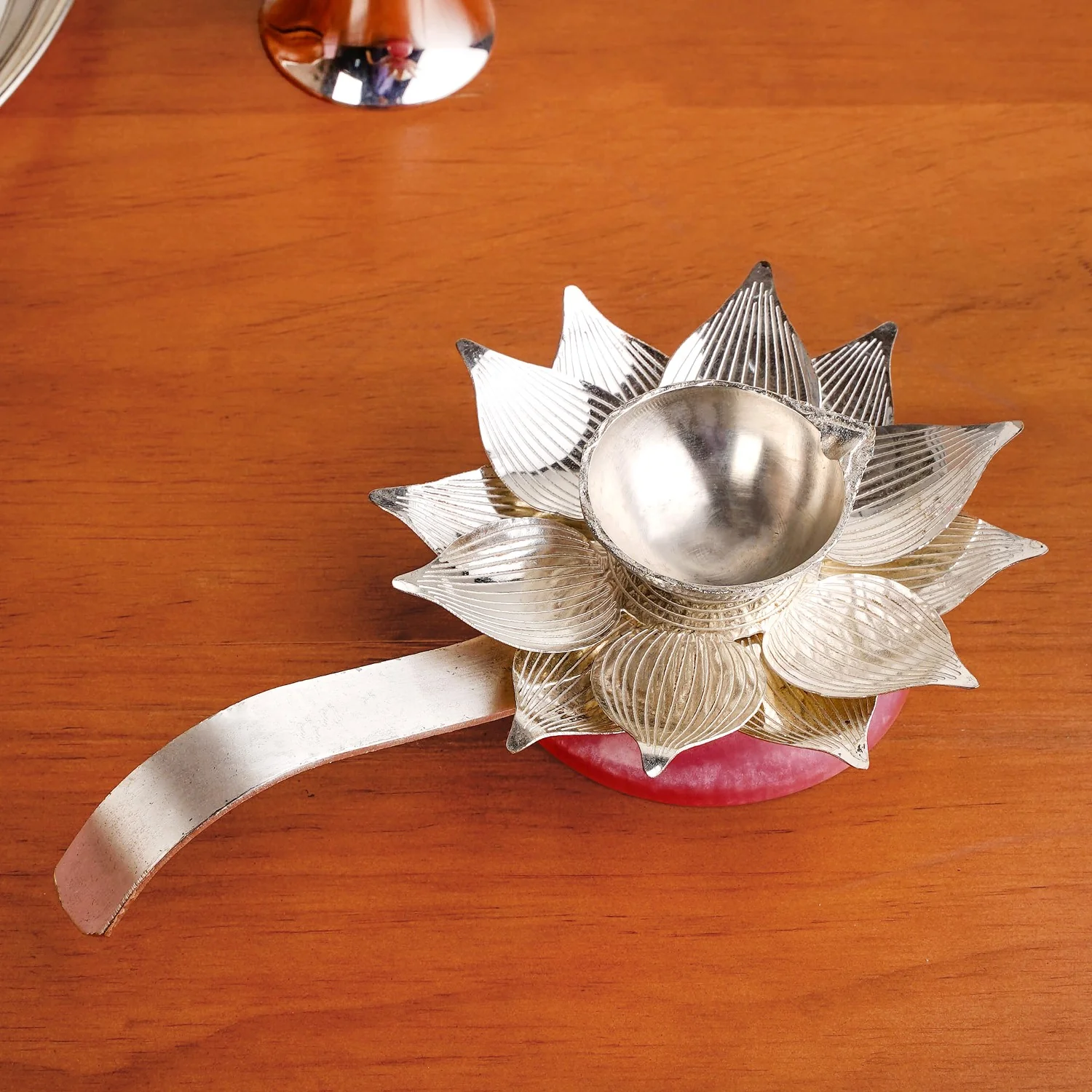 Lotus Diya And Ghanti Set - Image 8
