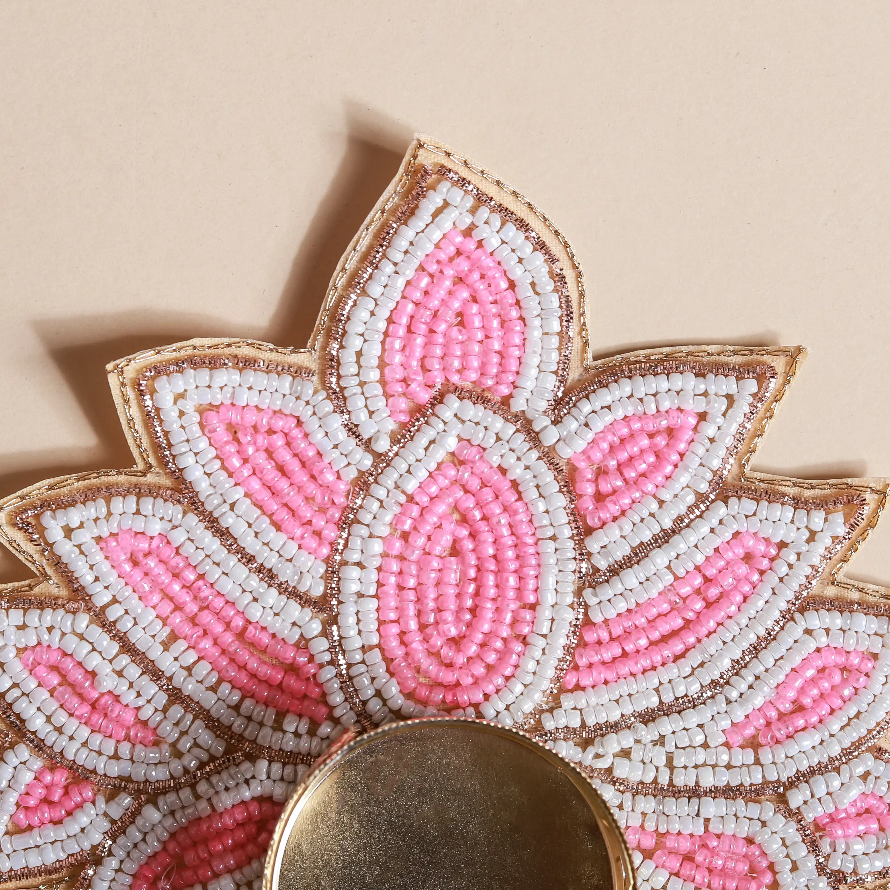 Lotus Tealight Holder Set of 4 Pink - Image 6