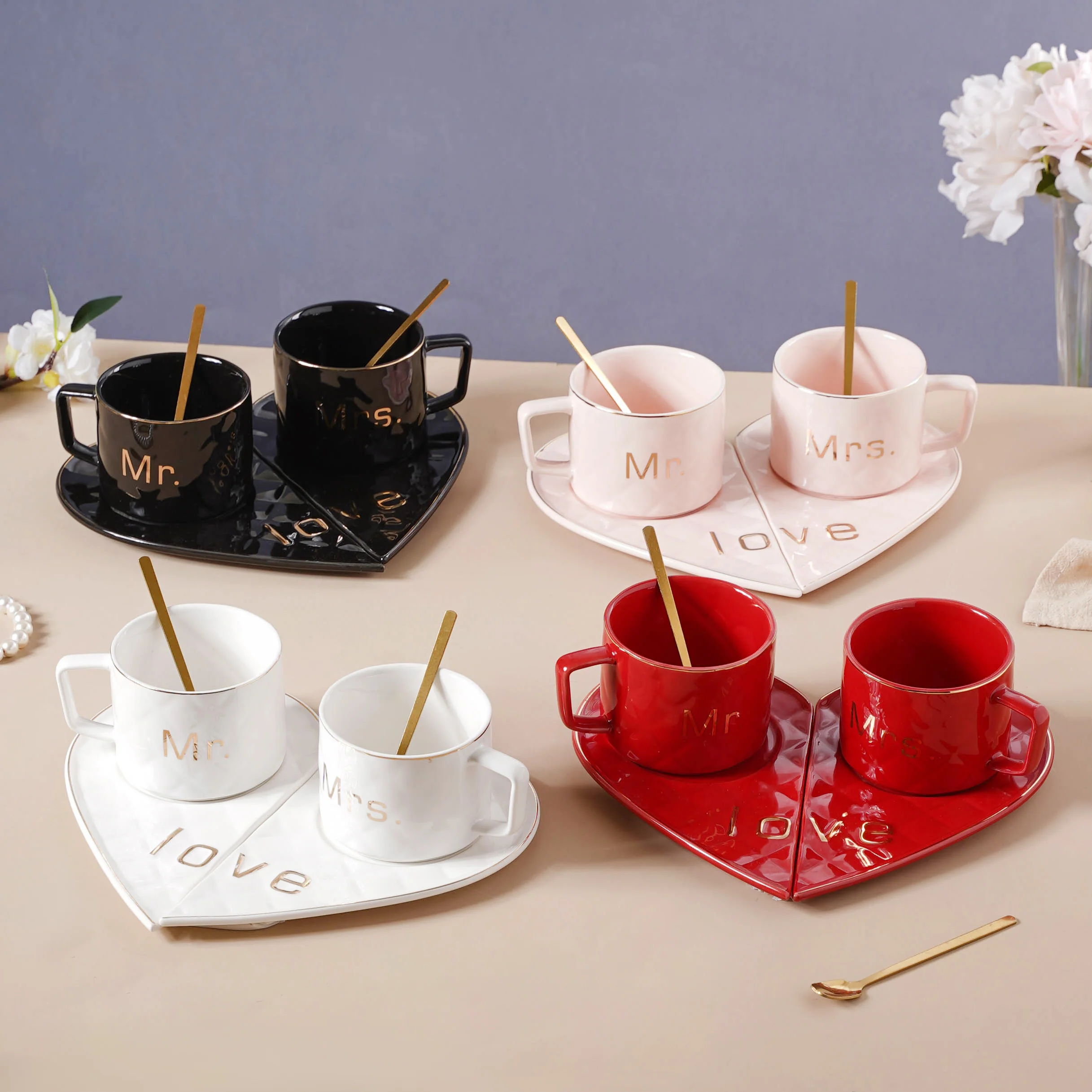 Love Cup and Plate Set - Image 12