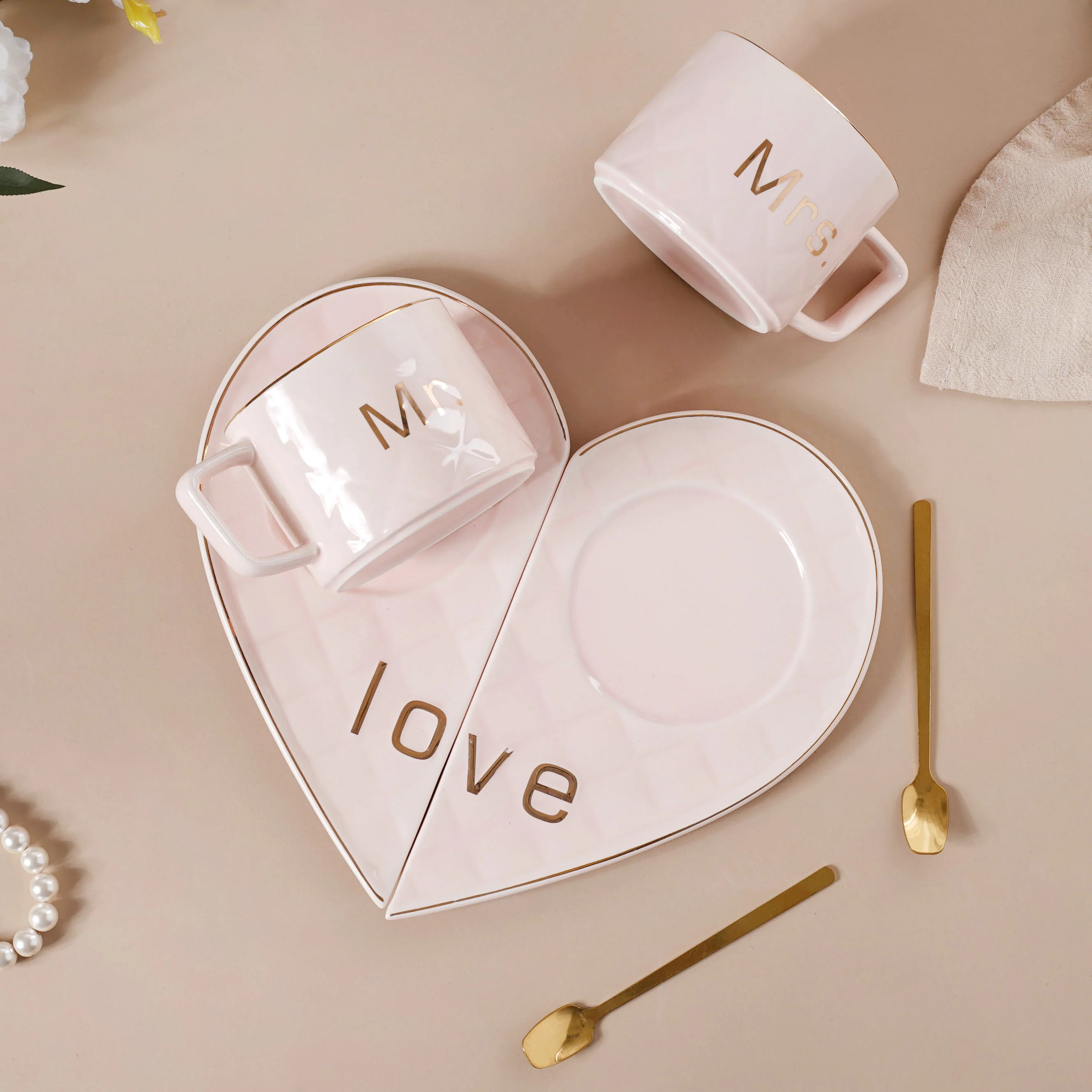 Love Cup and Plate Set - Image 16