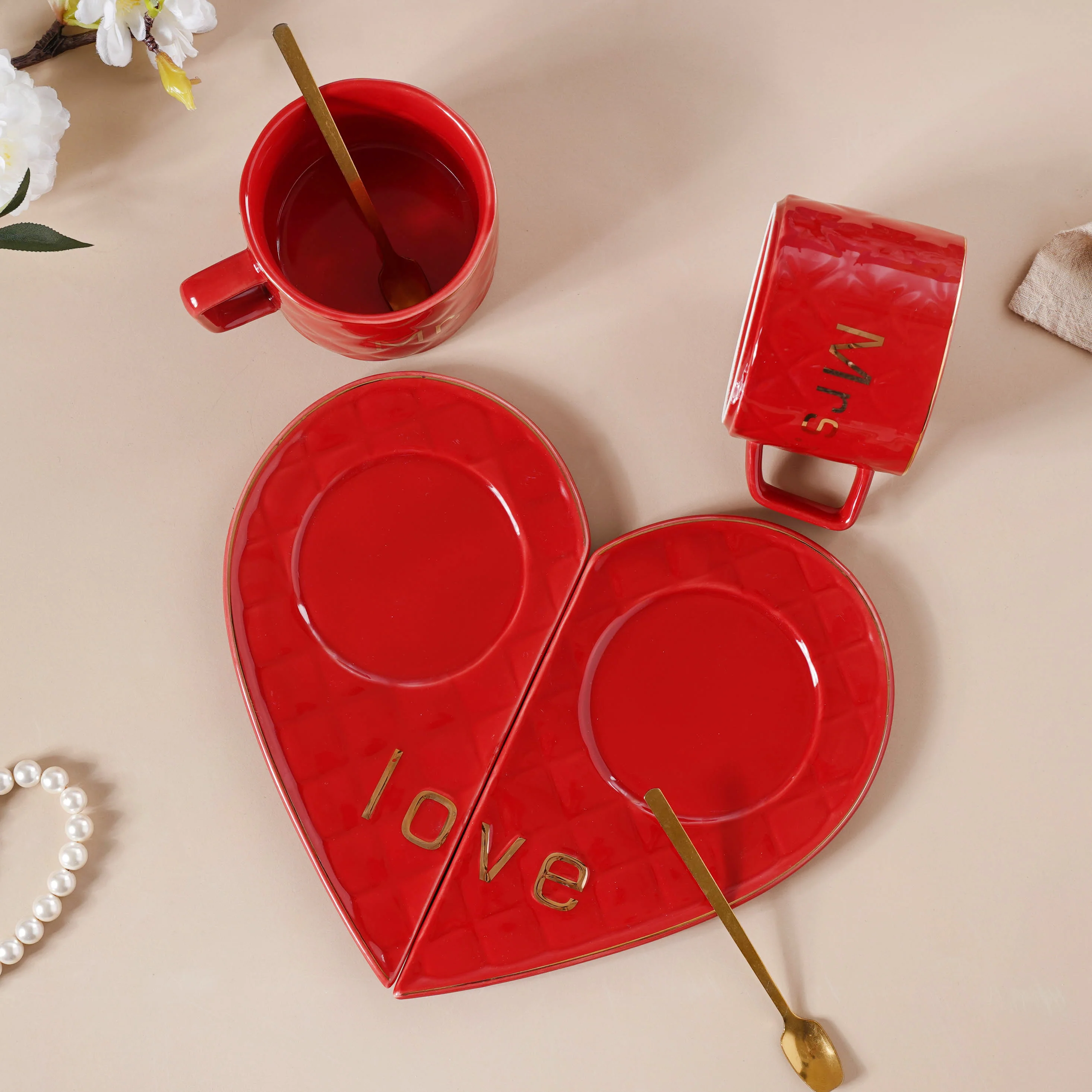 Love Cup and Plate Set - Image 7