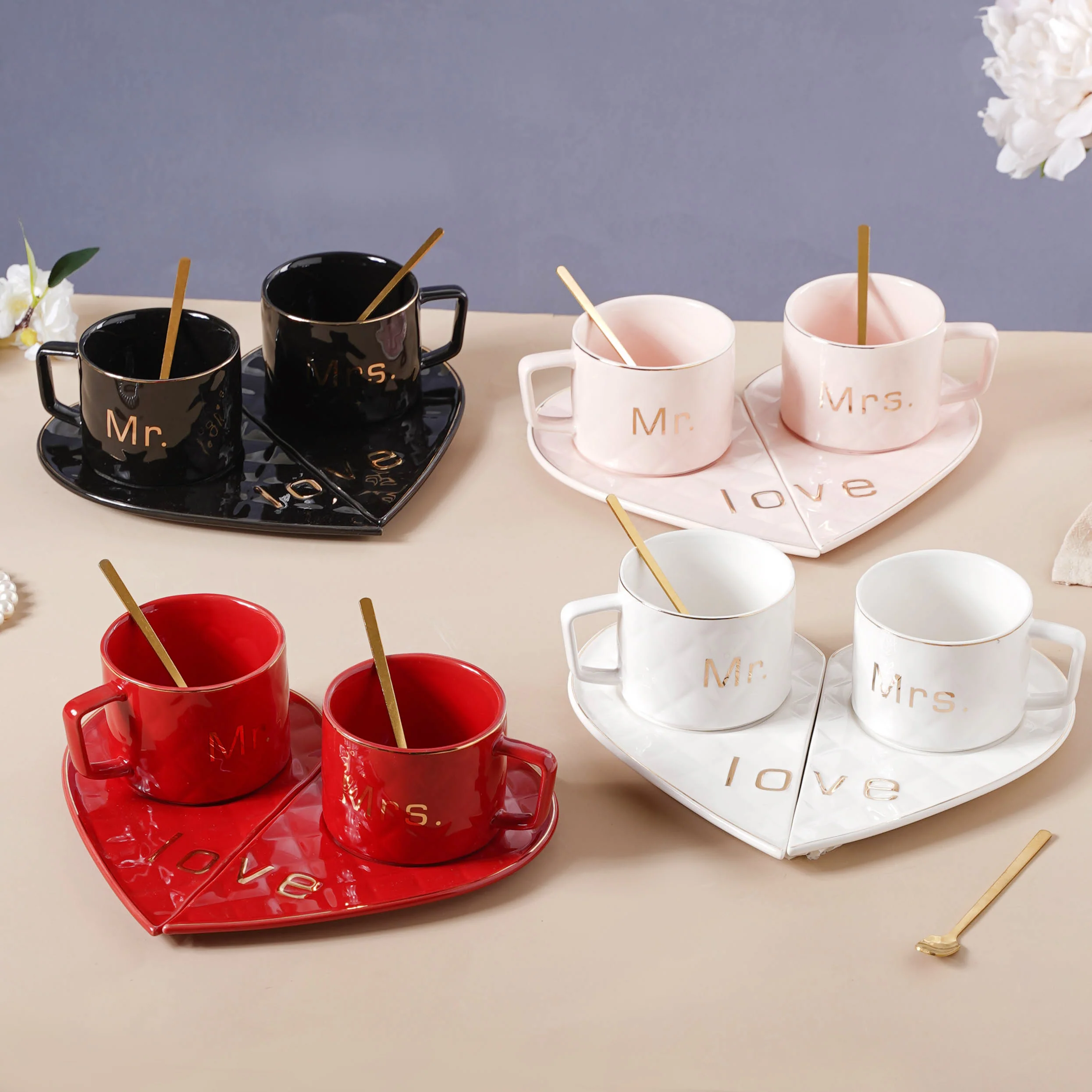 Love Cup and Plate Set - Image 9
