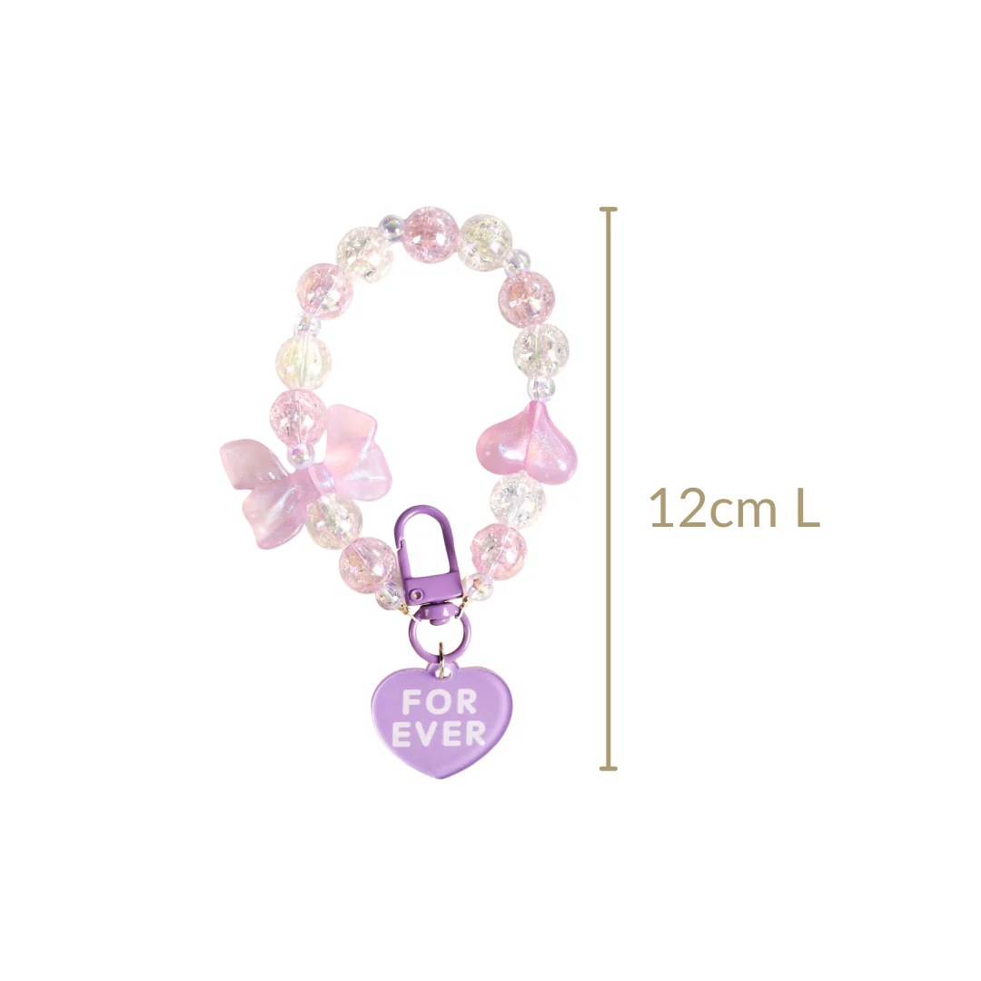 Love Forever Lavender Charm Keychain - Image 4