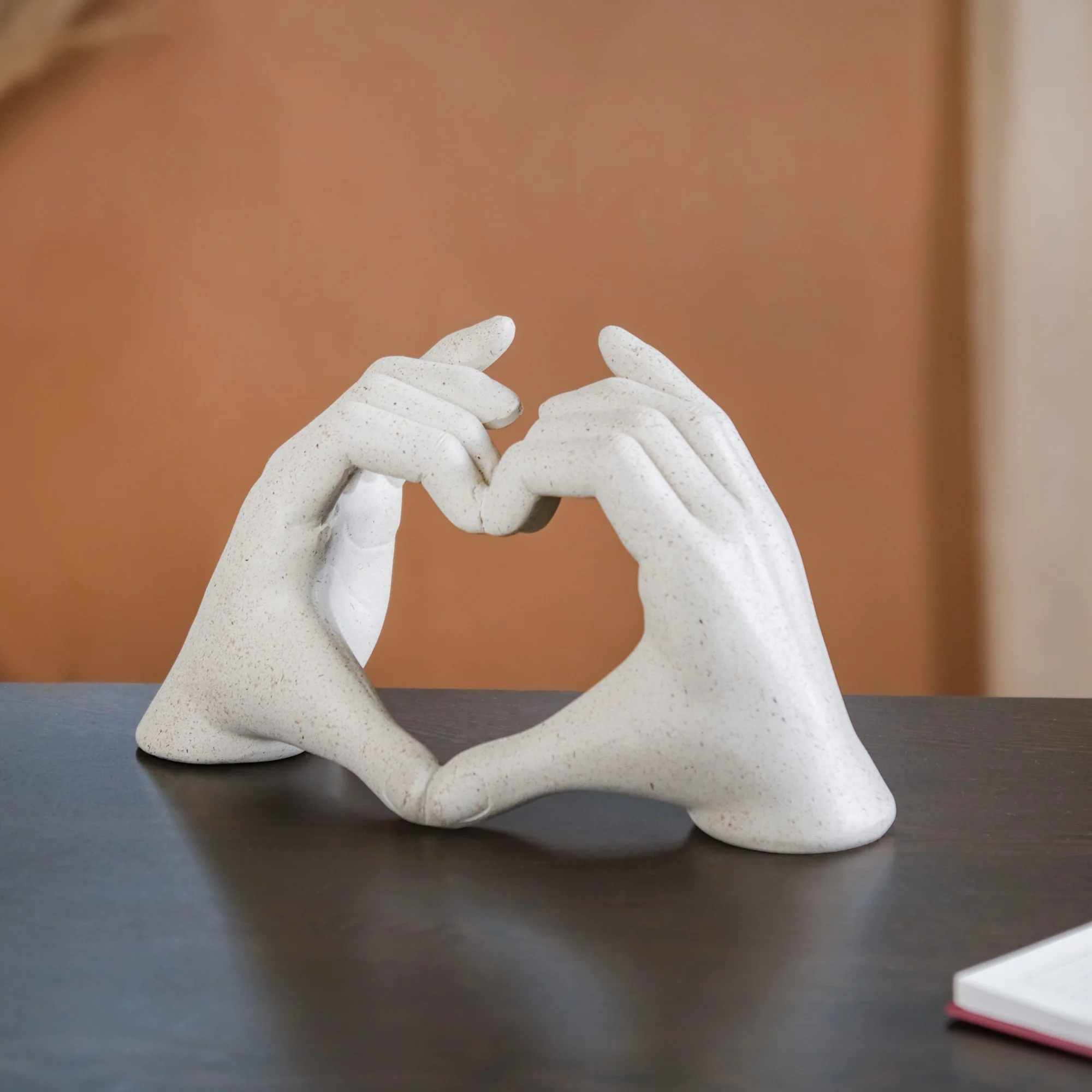 Love Heart Hands Sculpture - Image 8