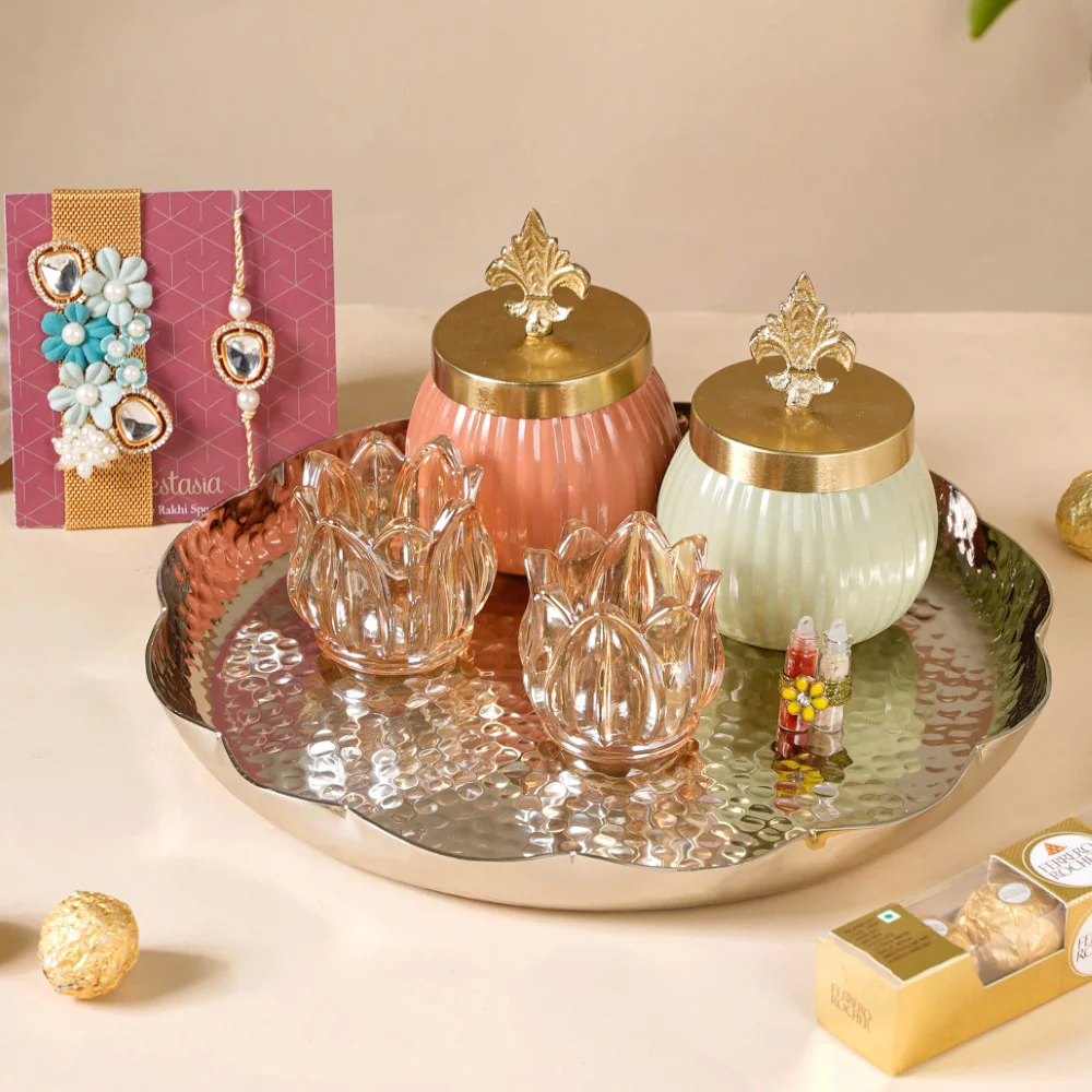 Love & Rakhi Delight Hamper Set Of 10 - Image 4