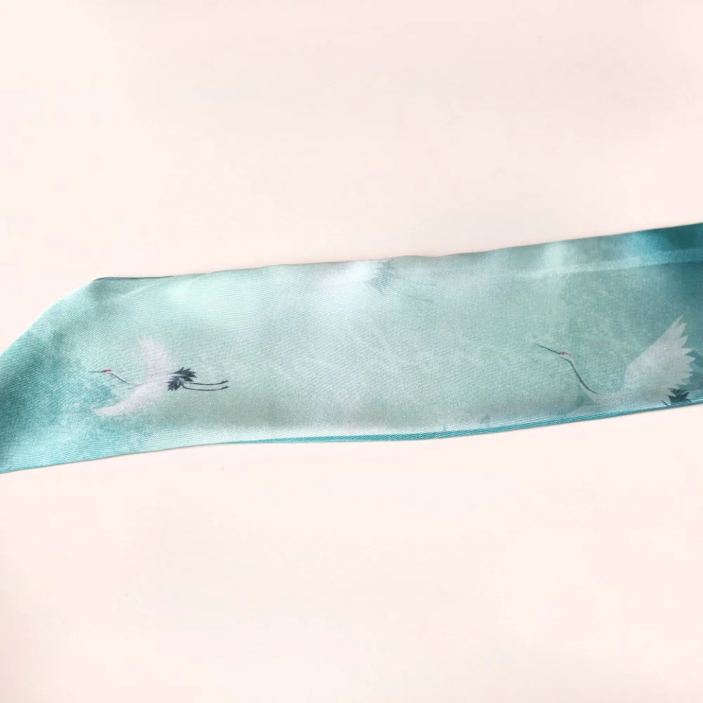 Love Yourself Satin Skinny Scarf Set Of 2 38 Inch - Image 10