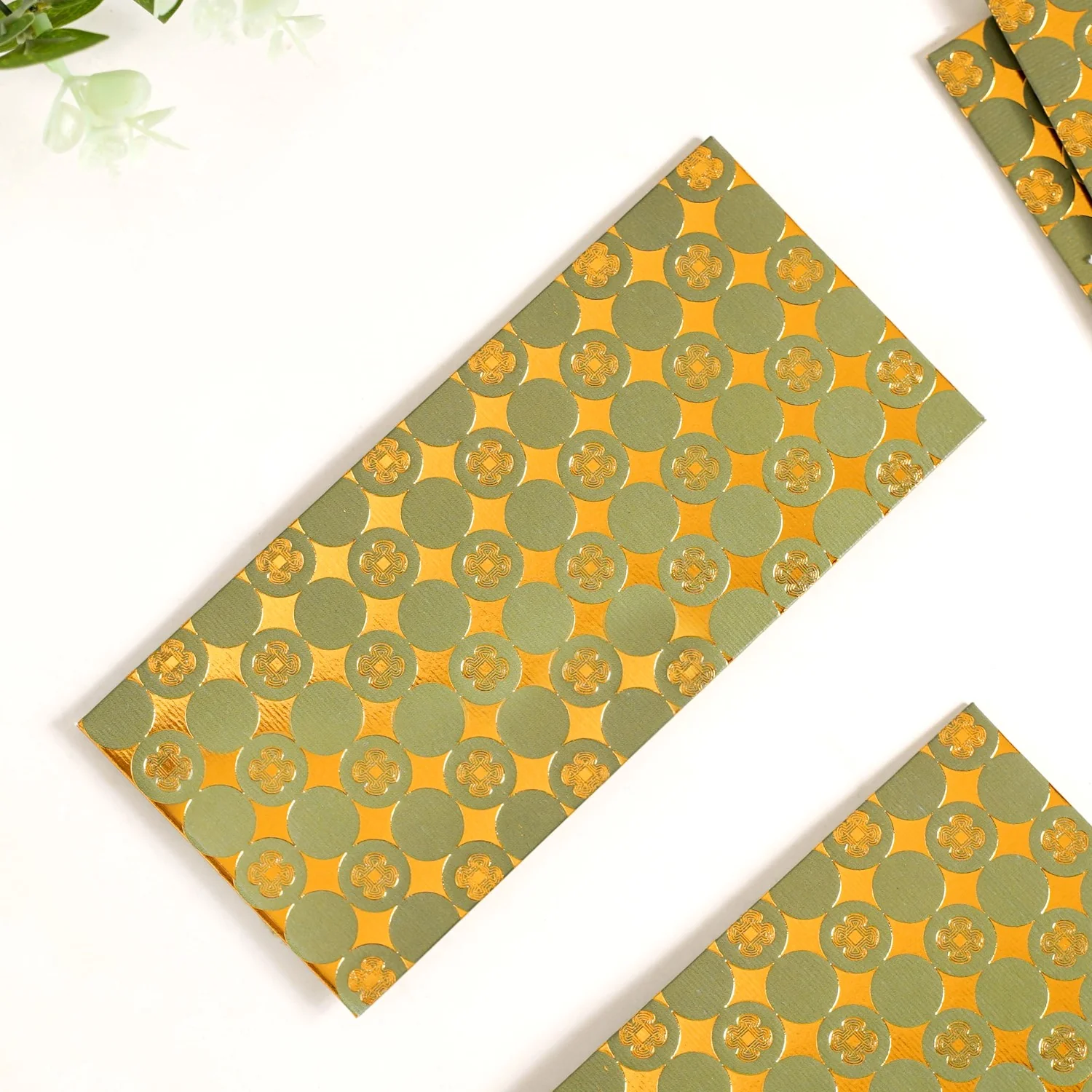 Lucky Charm Gifting Shagun Paper Envelope Set Of 12 - Image 6