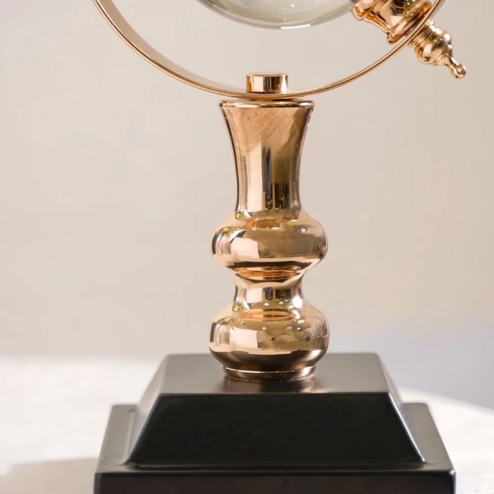 Luminous Crystal Ball Showpiece With Stand - Image 4
