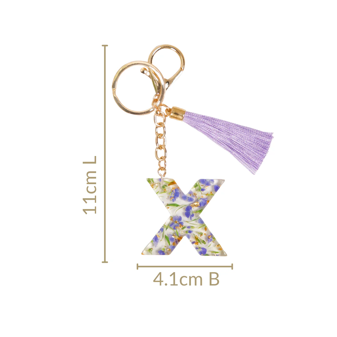 Lush Botanic Beauty X Resin Keyring With Tassel - Image 4