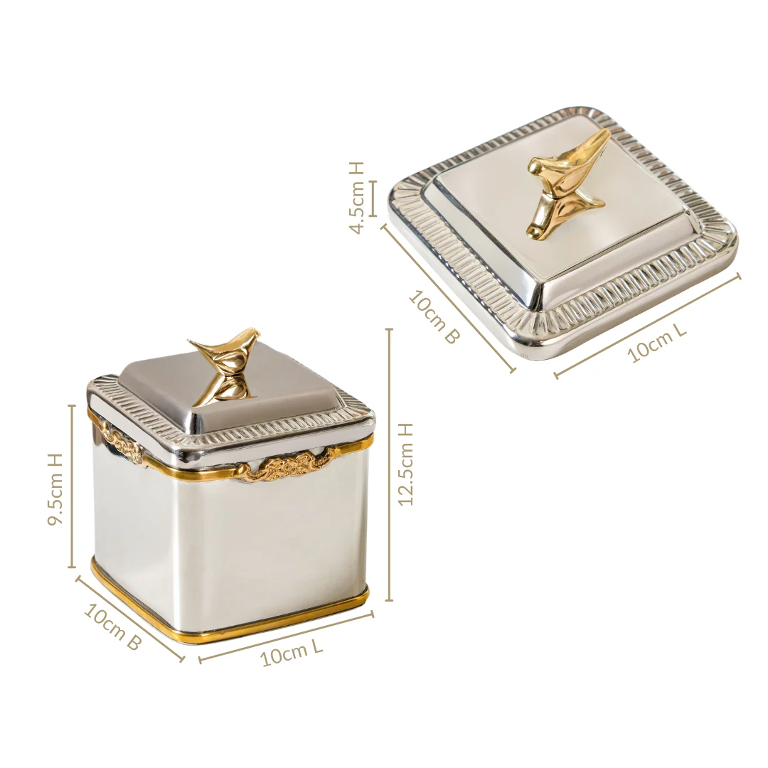 Luxe Bird Decorative Jar - Image 5