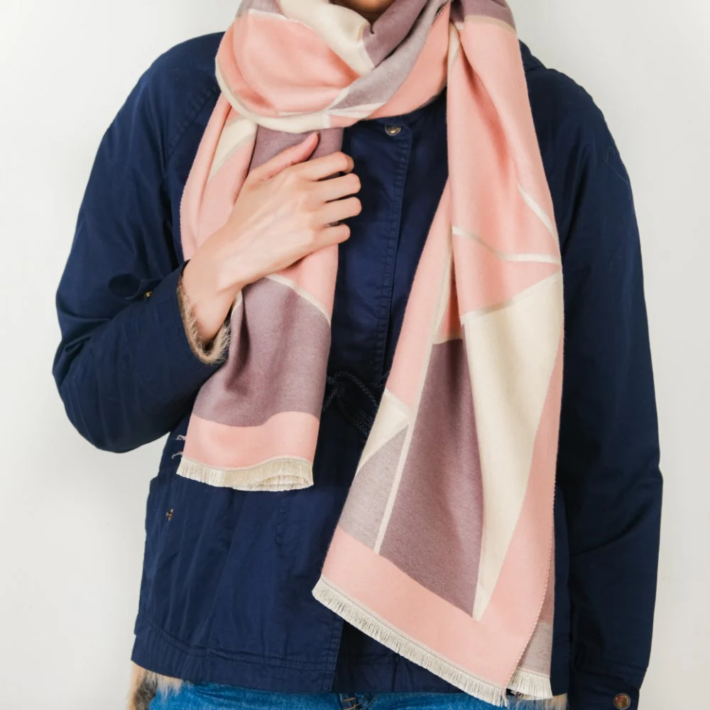 Luxe Cashmere Blend Winter Scarf - Image 7