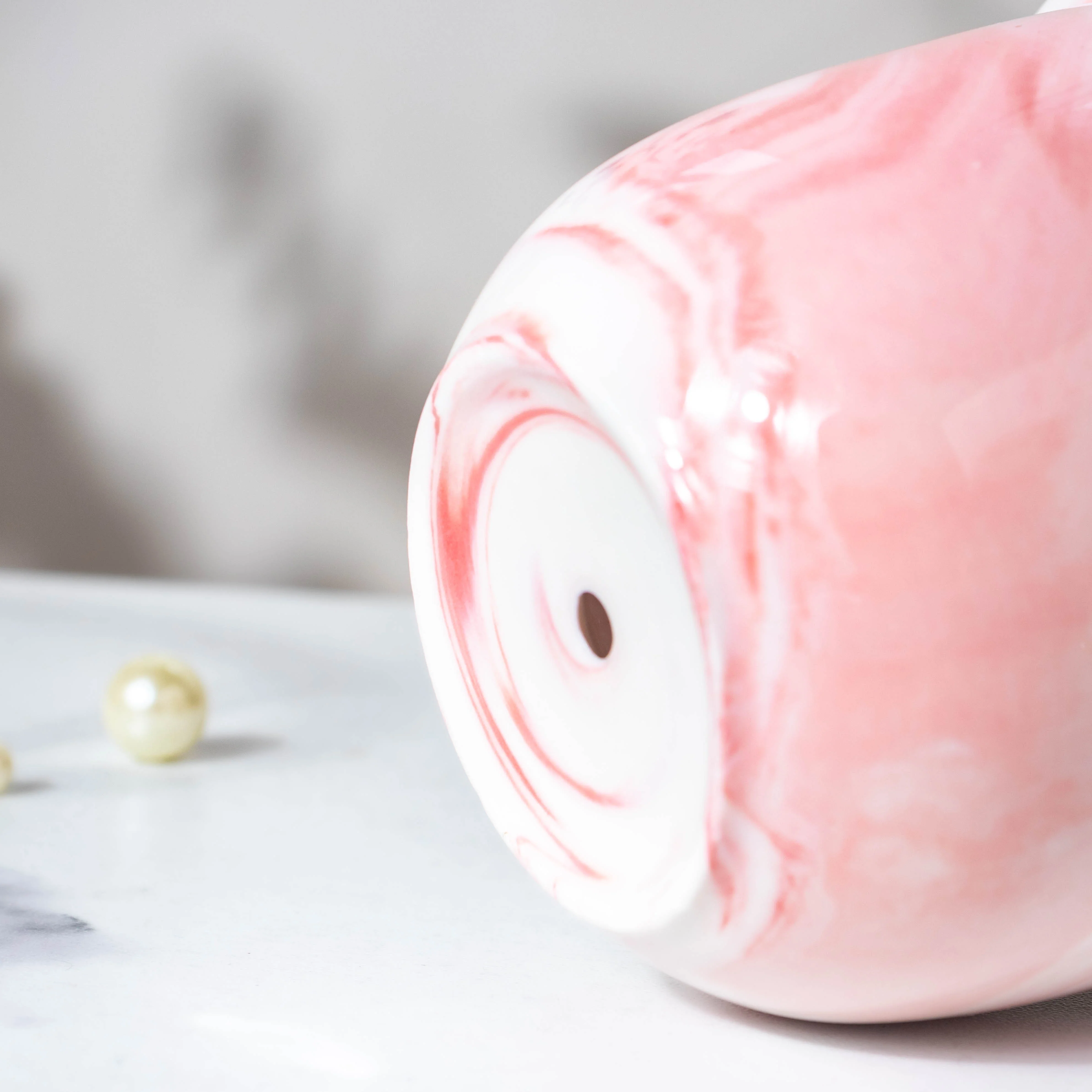 Luxe Ceramic Planter Set of 3 With Stand Pink - Image 6