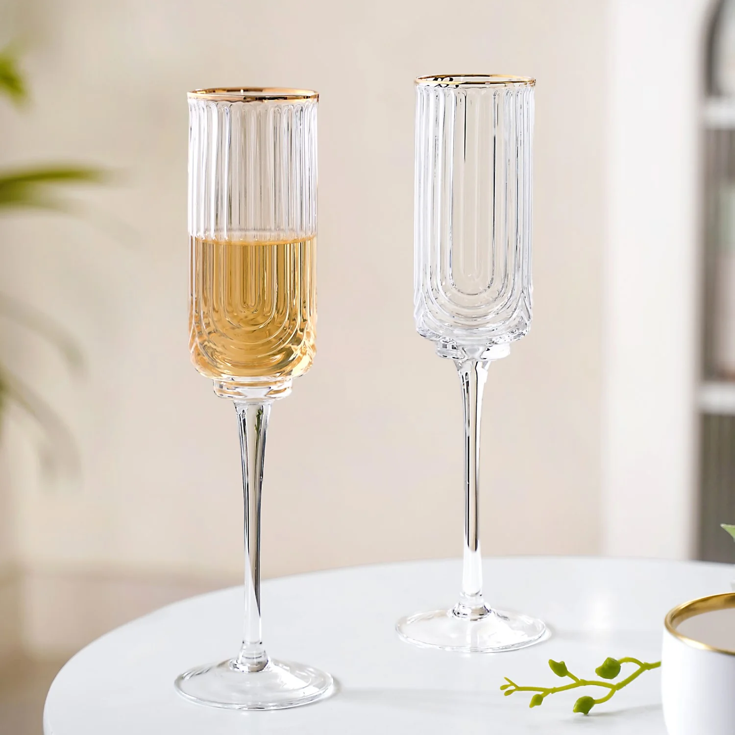 Luxe Champagne Glass Set Of 2 240ml - Image 10