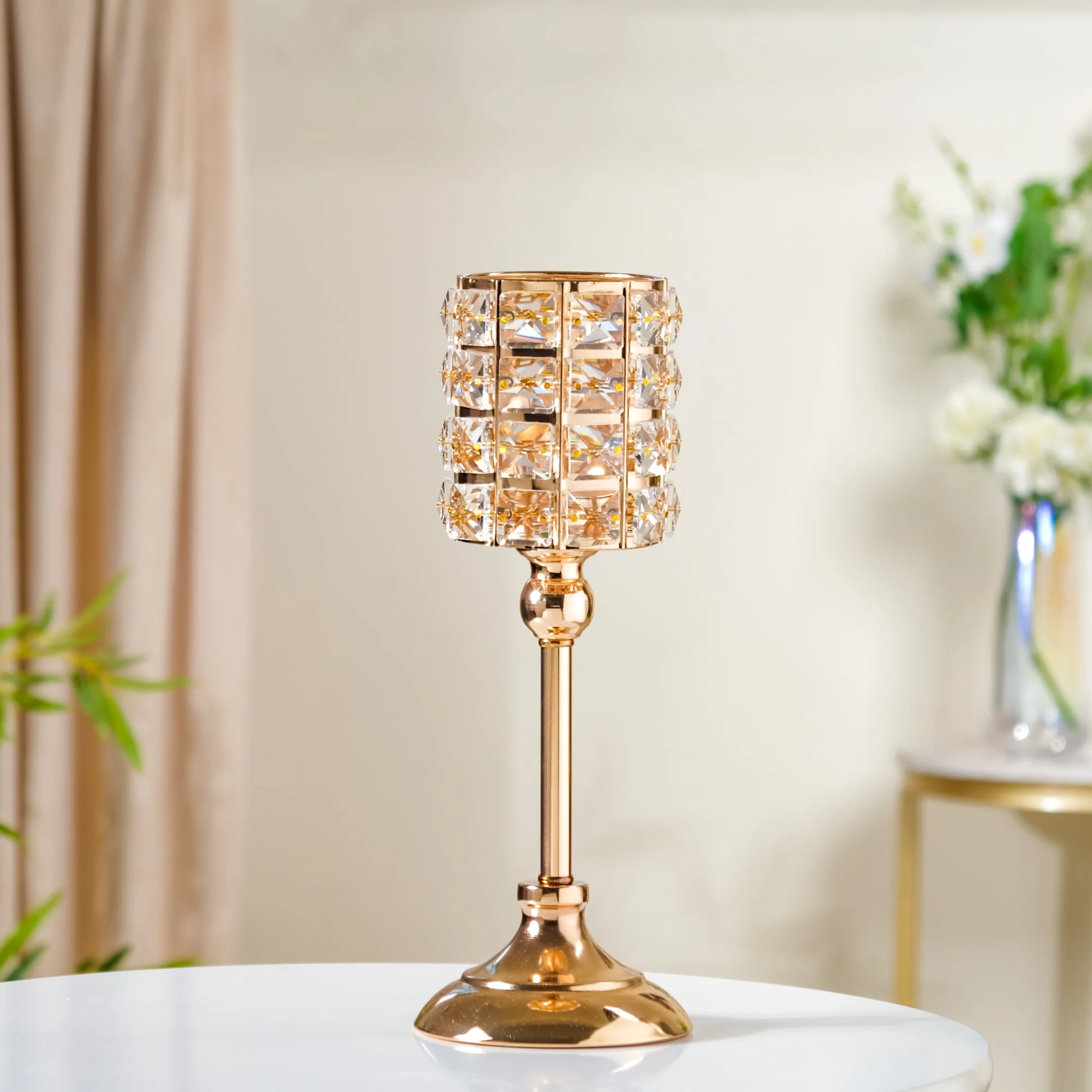 Luxe Crystal Votive Candle Holder Stand Large - Image 7