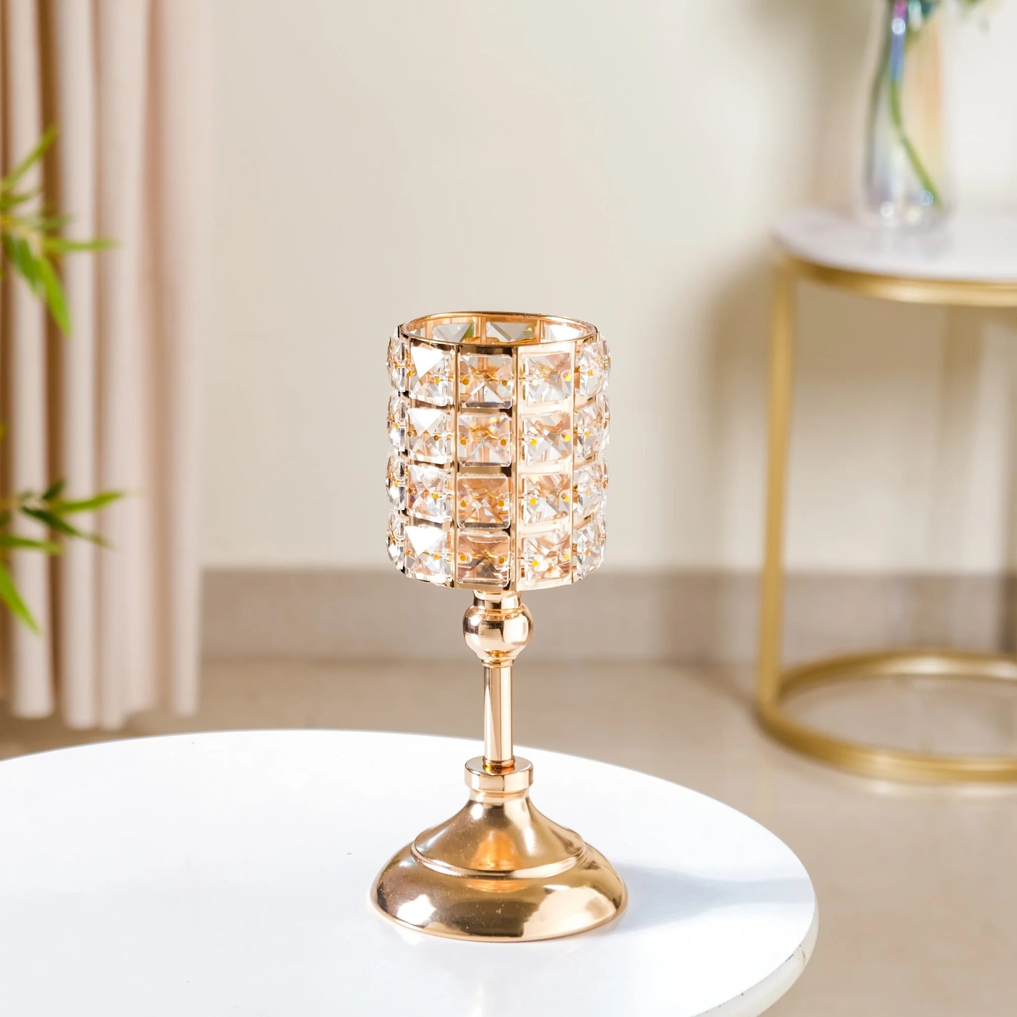 Luxe Crystal Votive Candle Holder Stand Medium - Image 6