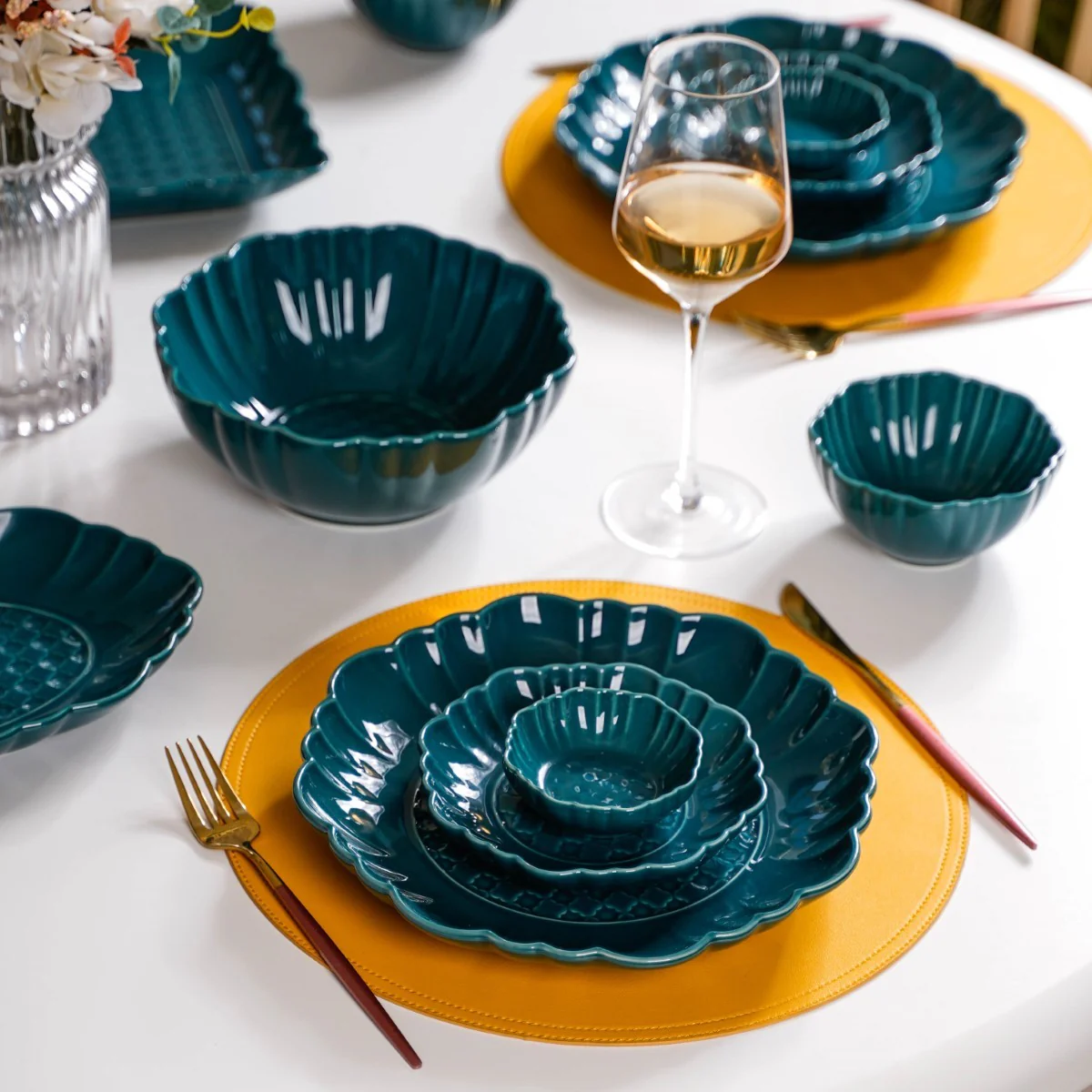 Luxe Moroccan Long Platter Set Of 2 12 Inch - Image 7