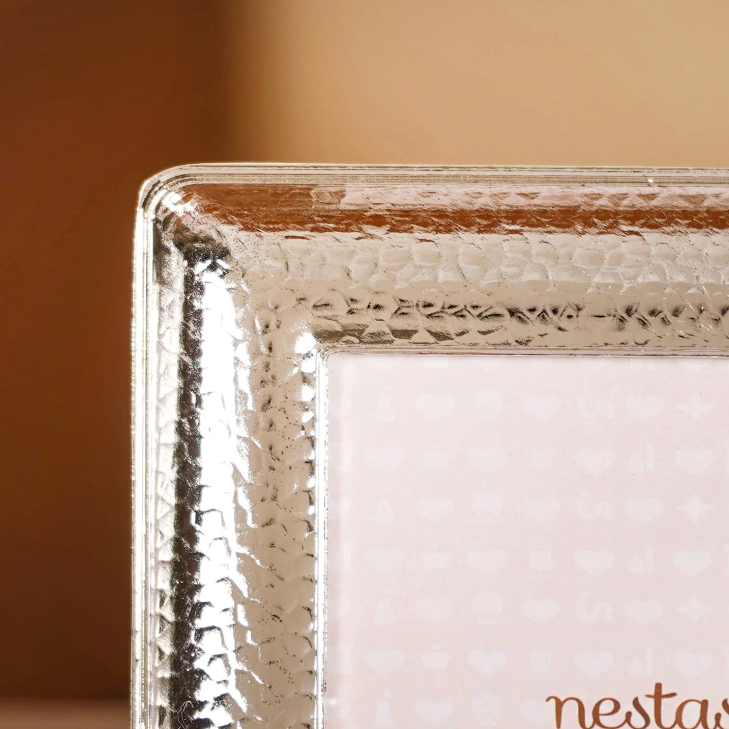 Luxe Silver Bevelled Photo Frame Small 10x10cm - Image 2