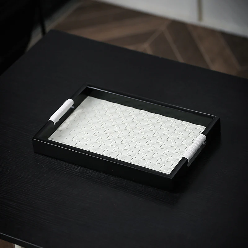 Luxe Table Top Organiser Tray Small White - Image 8