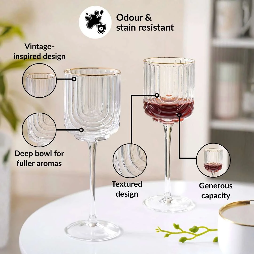 Luxe Wine Glass Set Of 2 330ml - Image 5