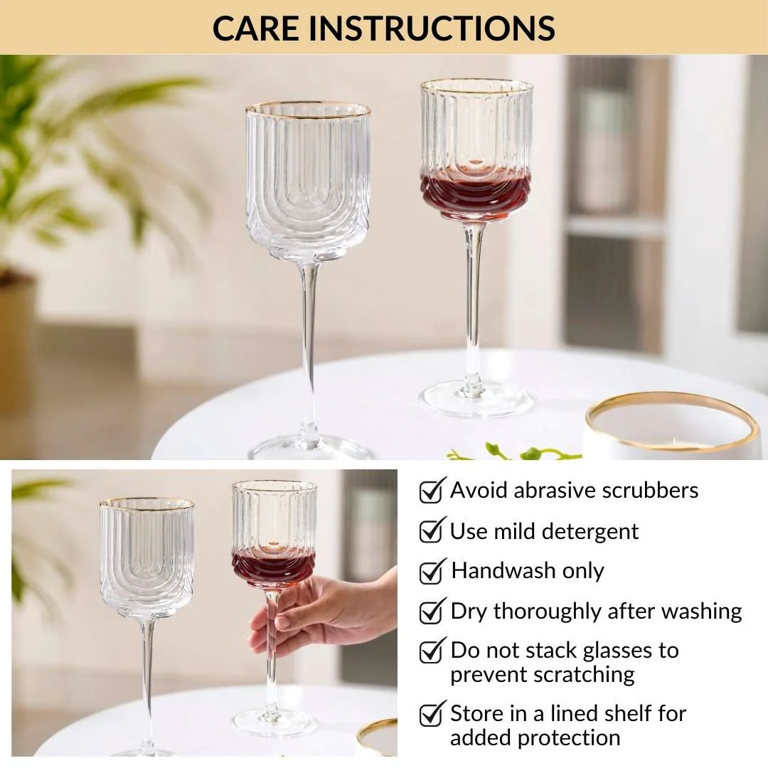 Luxe Wine Glass Set Of 2 330ml - Image 9