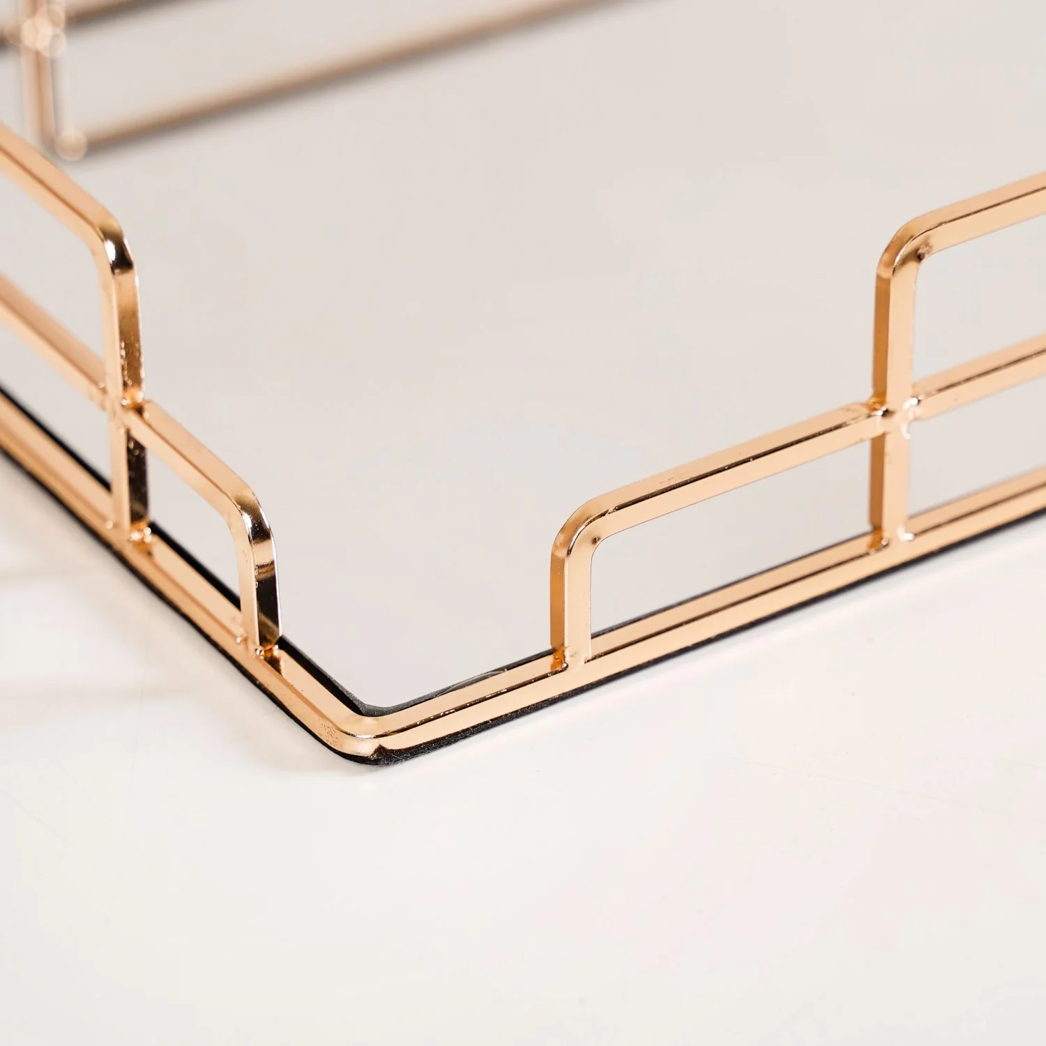 Luxury Minimalist Mirror Decorative Tray - Image 7