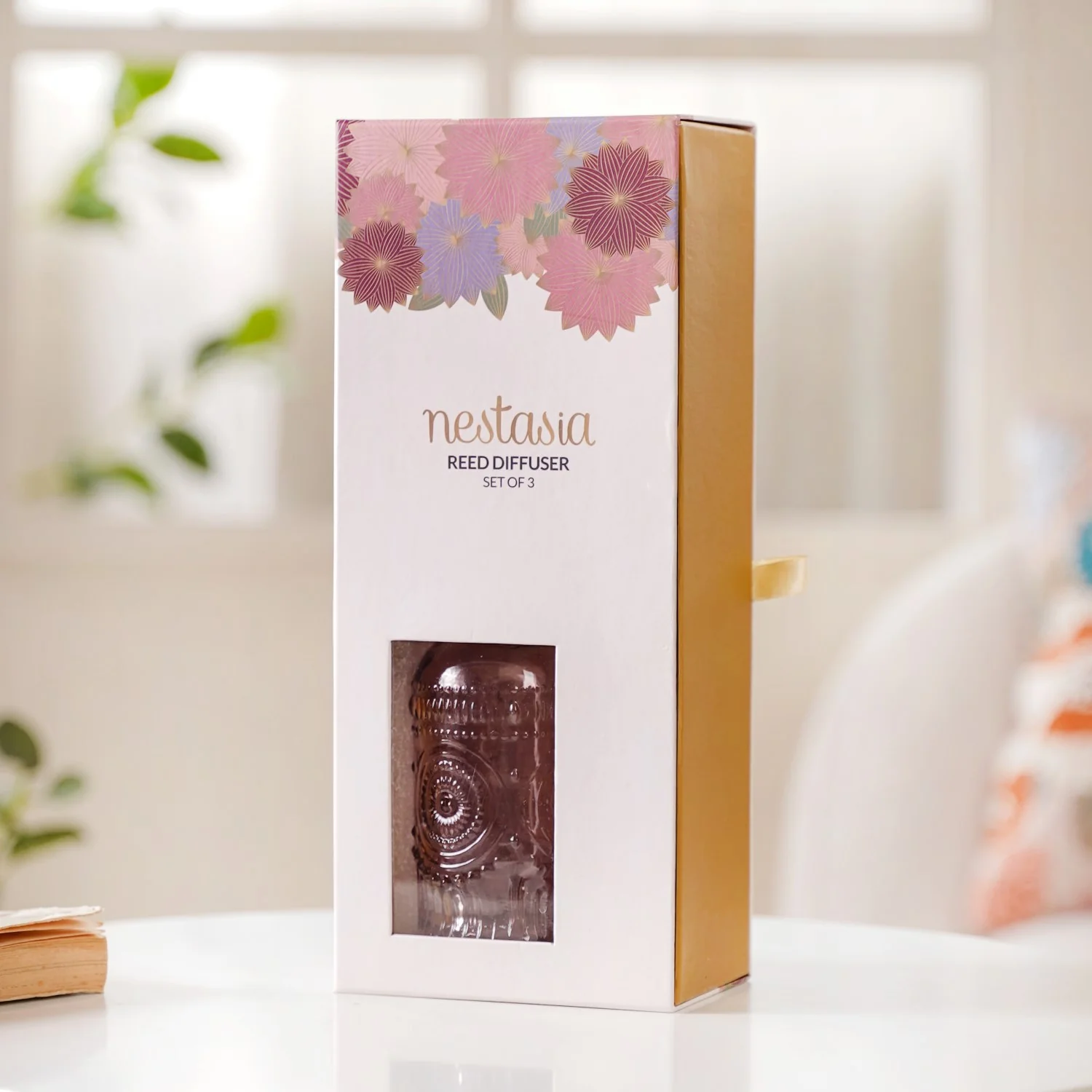 Madagascar Blooms Scented Reed Diffuser Set Of 3 - Image 9