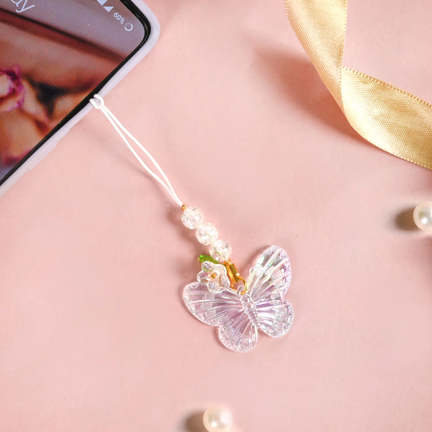 Magical Butterfly Dreams Phone Charm - Image 3