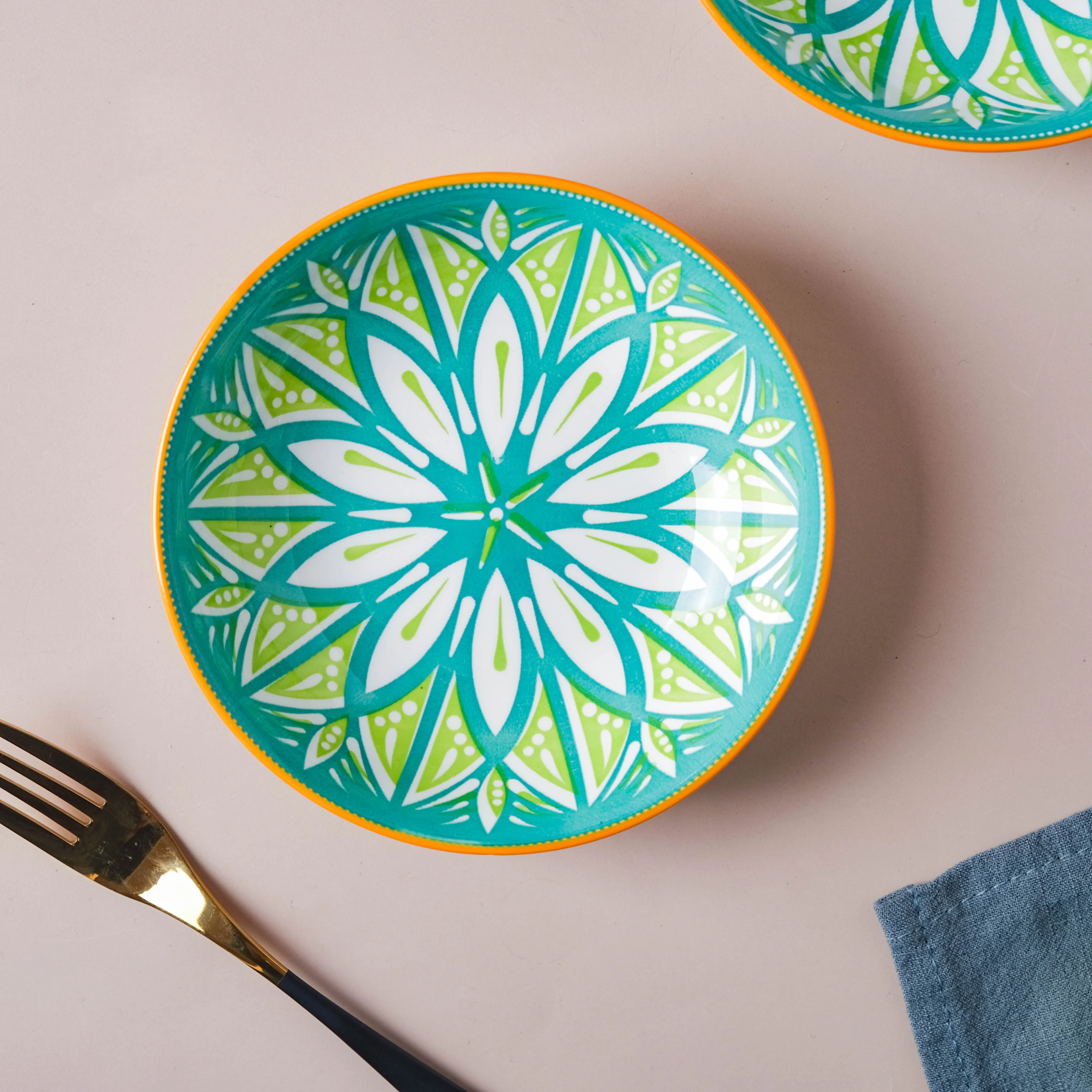 Mandala Appetizer Plate Set of 2 - Image 10