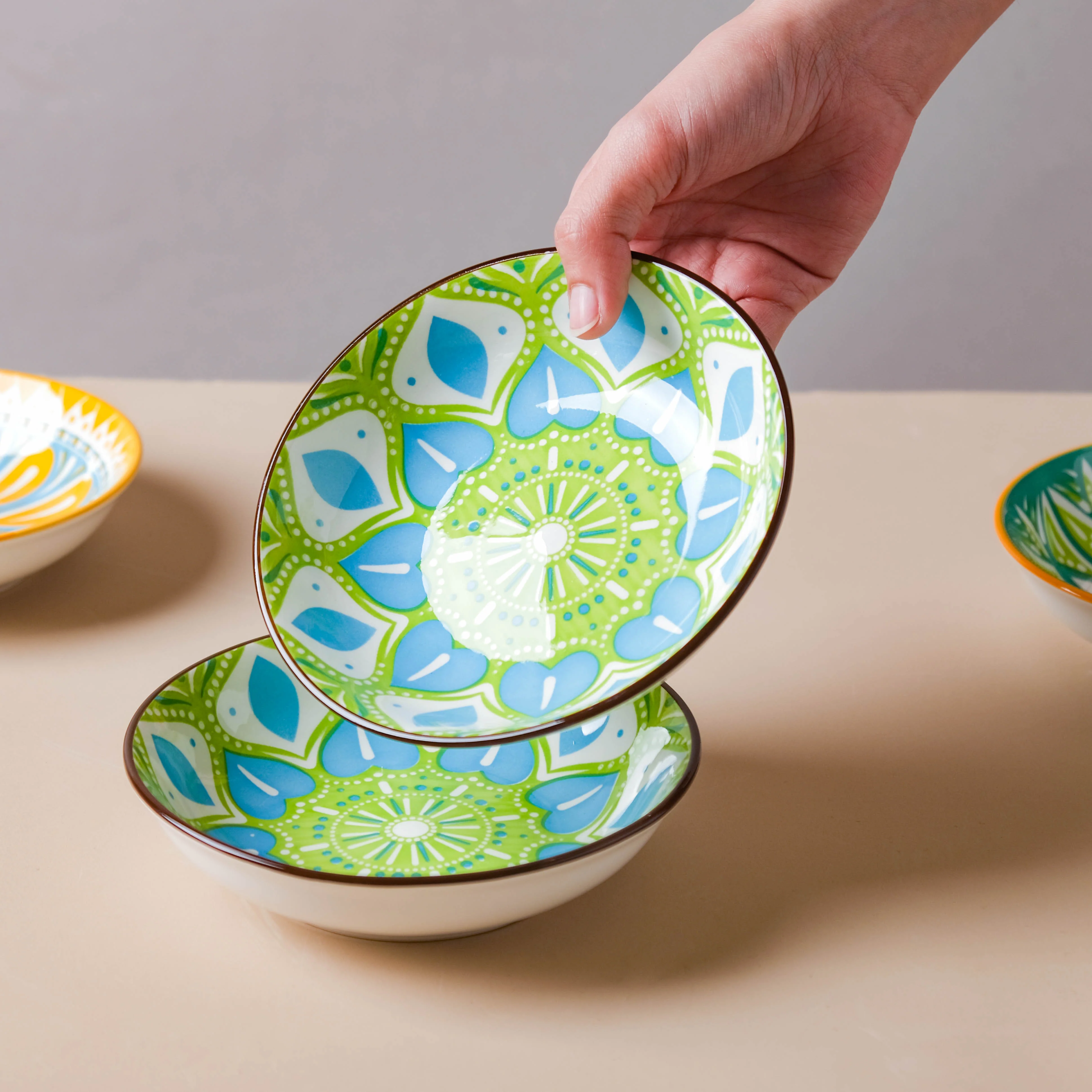 Mandala Appetizer Plate Set of 2 - Image 14