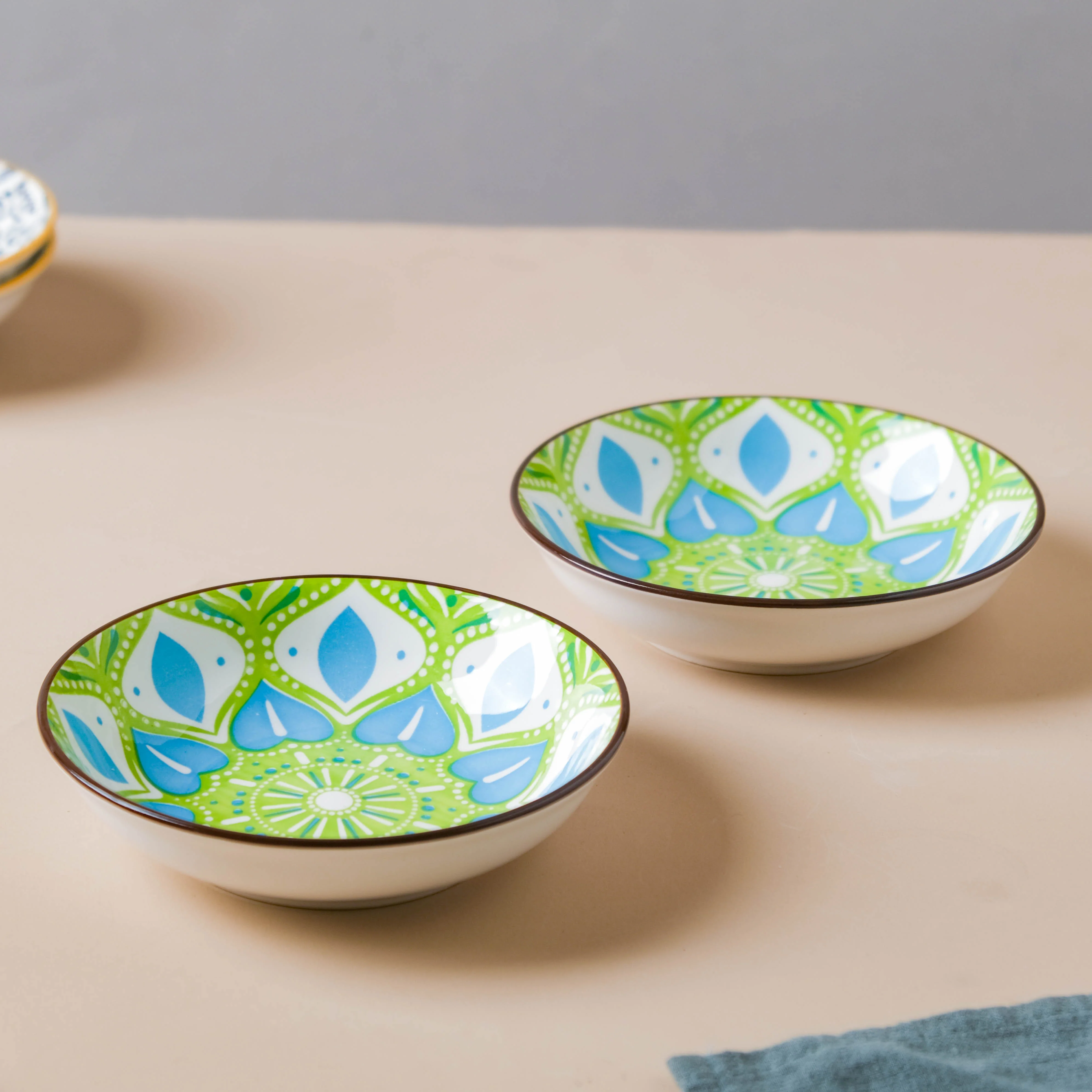 Mandala Appetizer Plate Set of 2 - Image 6