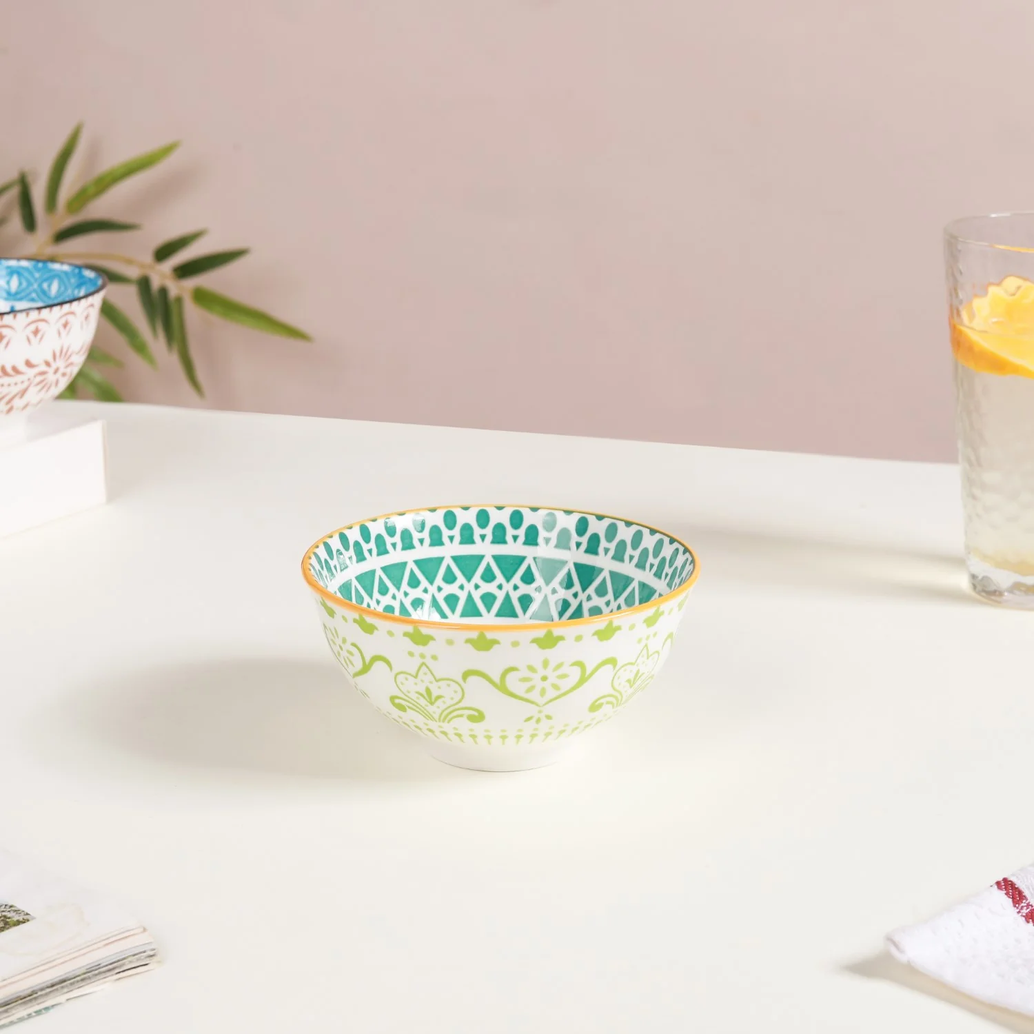 Mandala Dessert Bowl Set of 2 - Image 15