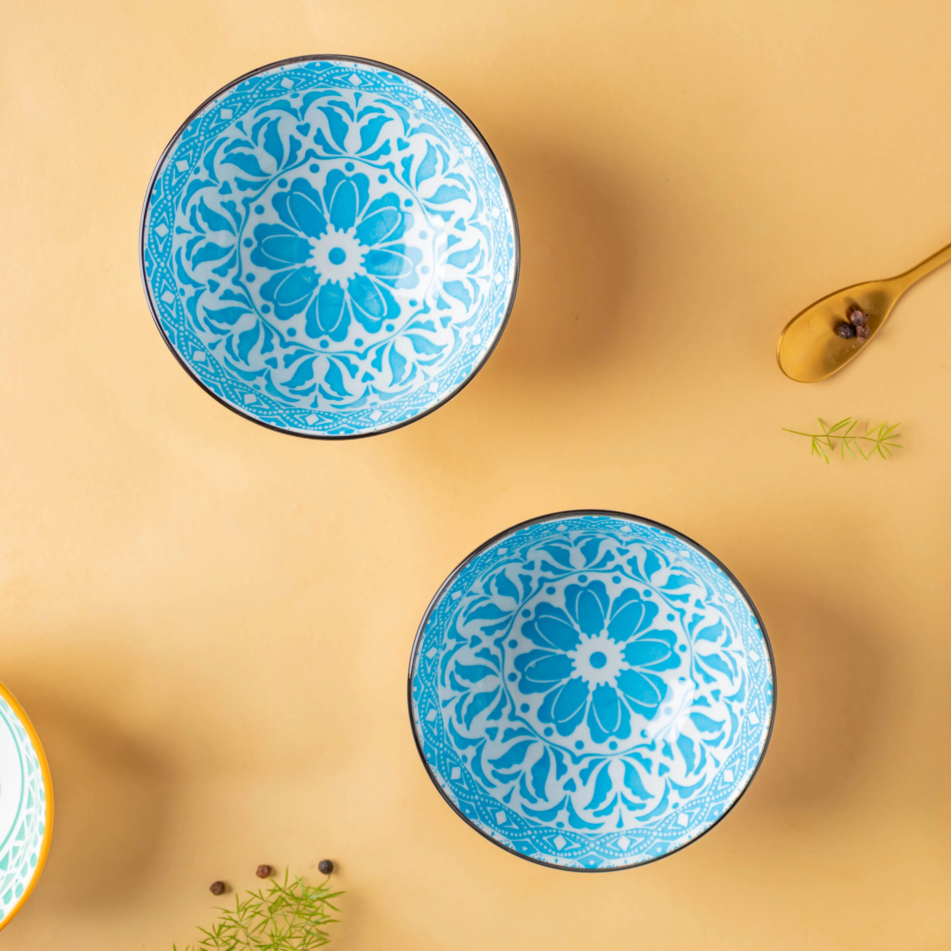 Mandala Dessert Bowl Set of 2 - Image 20