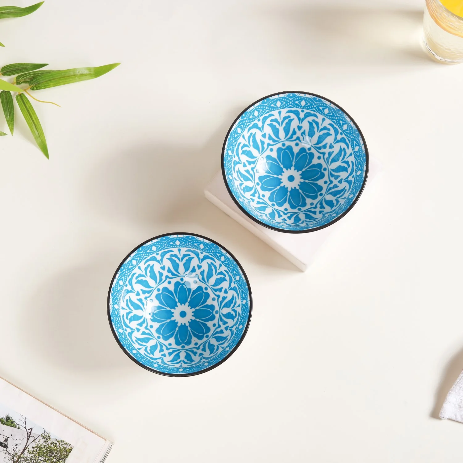 Mandala Dessert Bowl Set of 2 - Image 8