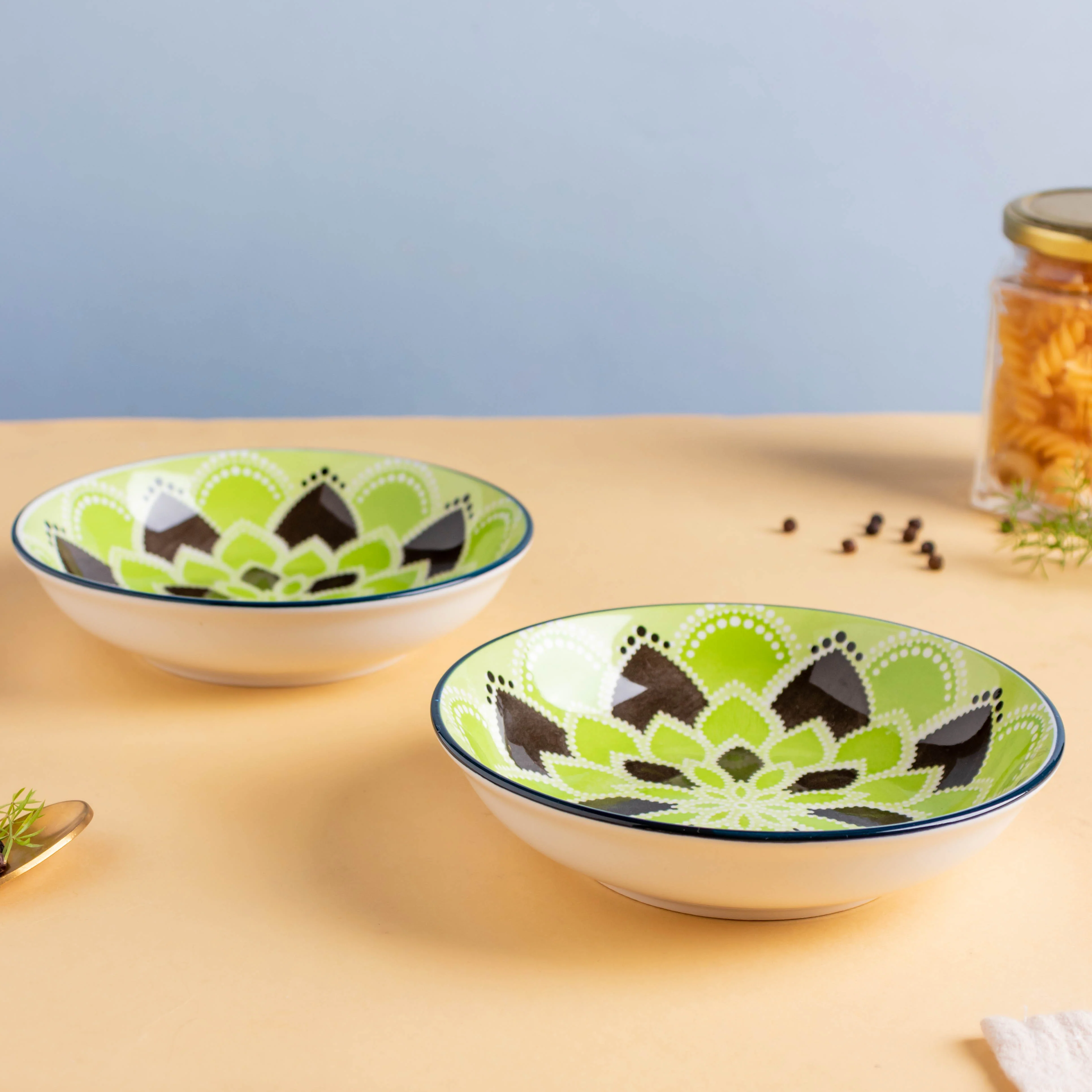 Mandala Dessert Plate Set of 2 - Image 10