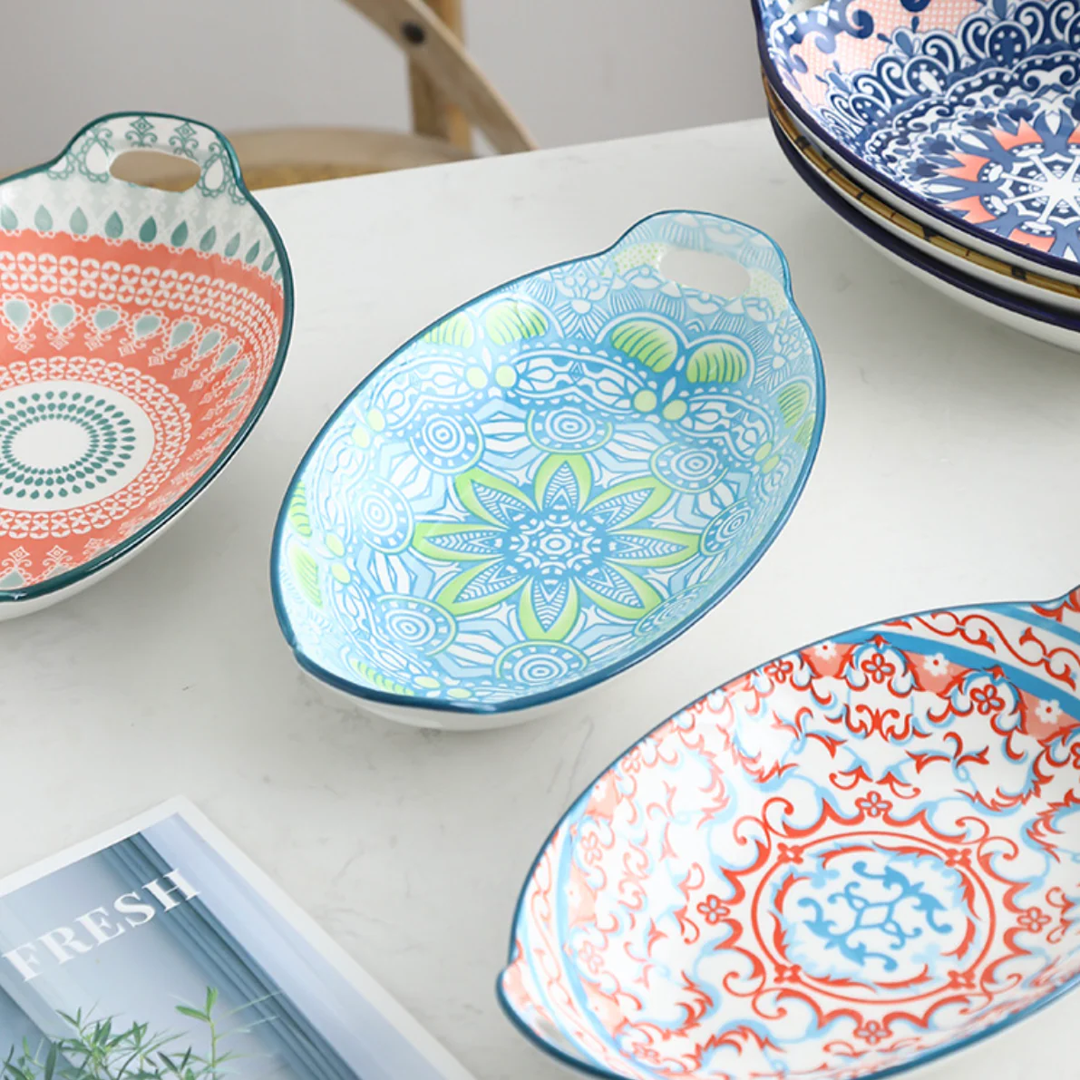 Mandala Long Dish - Image 5
