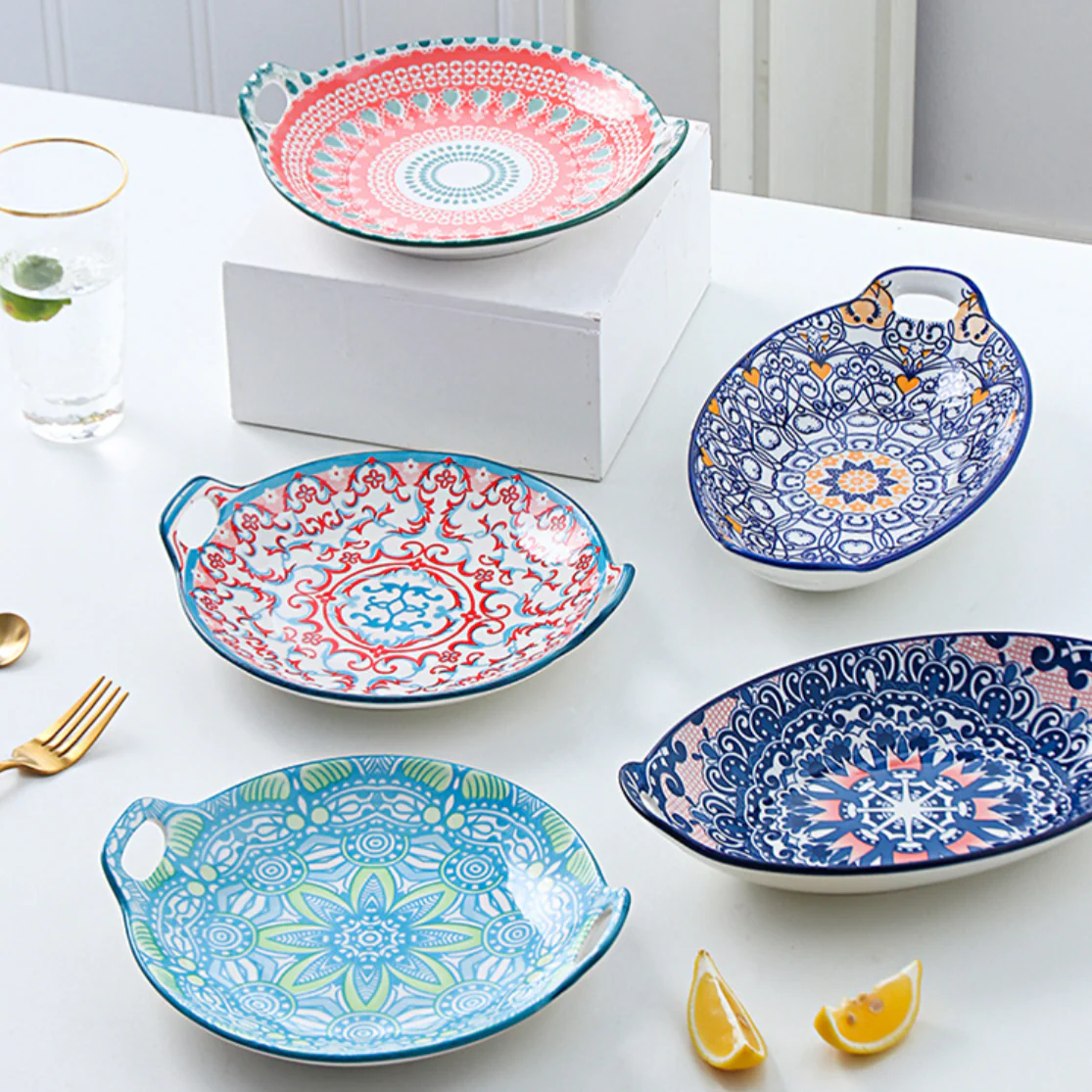 Mandala Long Dish - Image 7