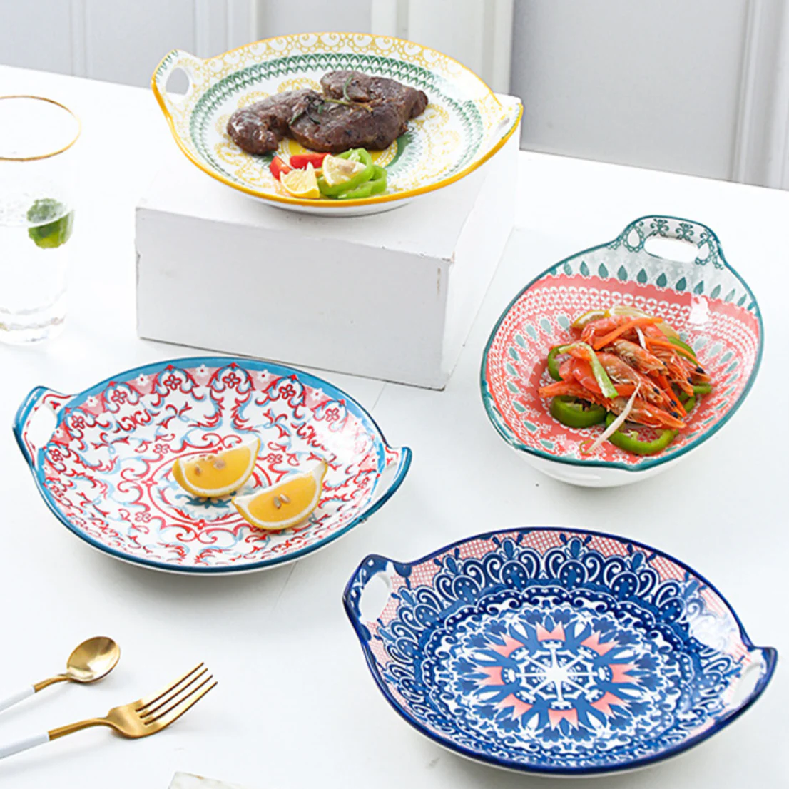 Mandala Long Dish - Image 8