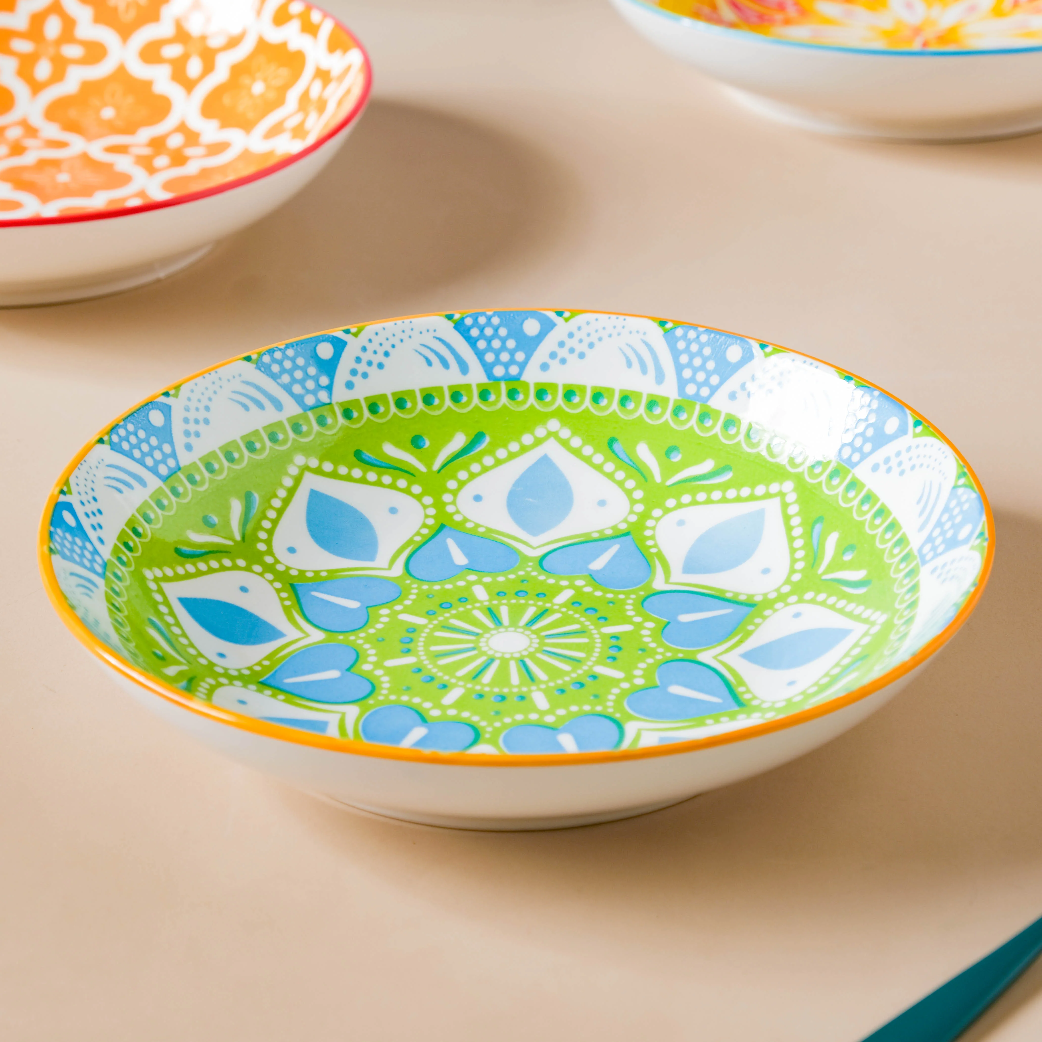 Mandala Pasta Plate - Image 6